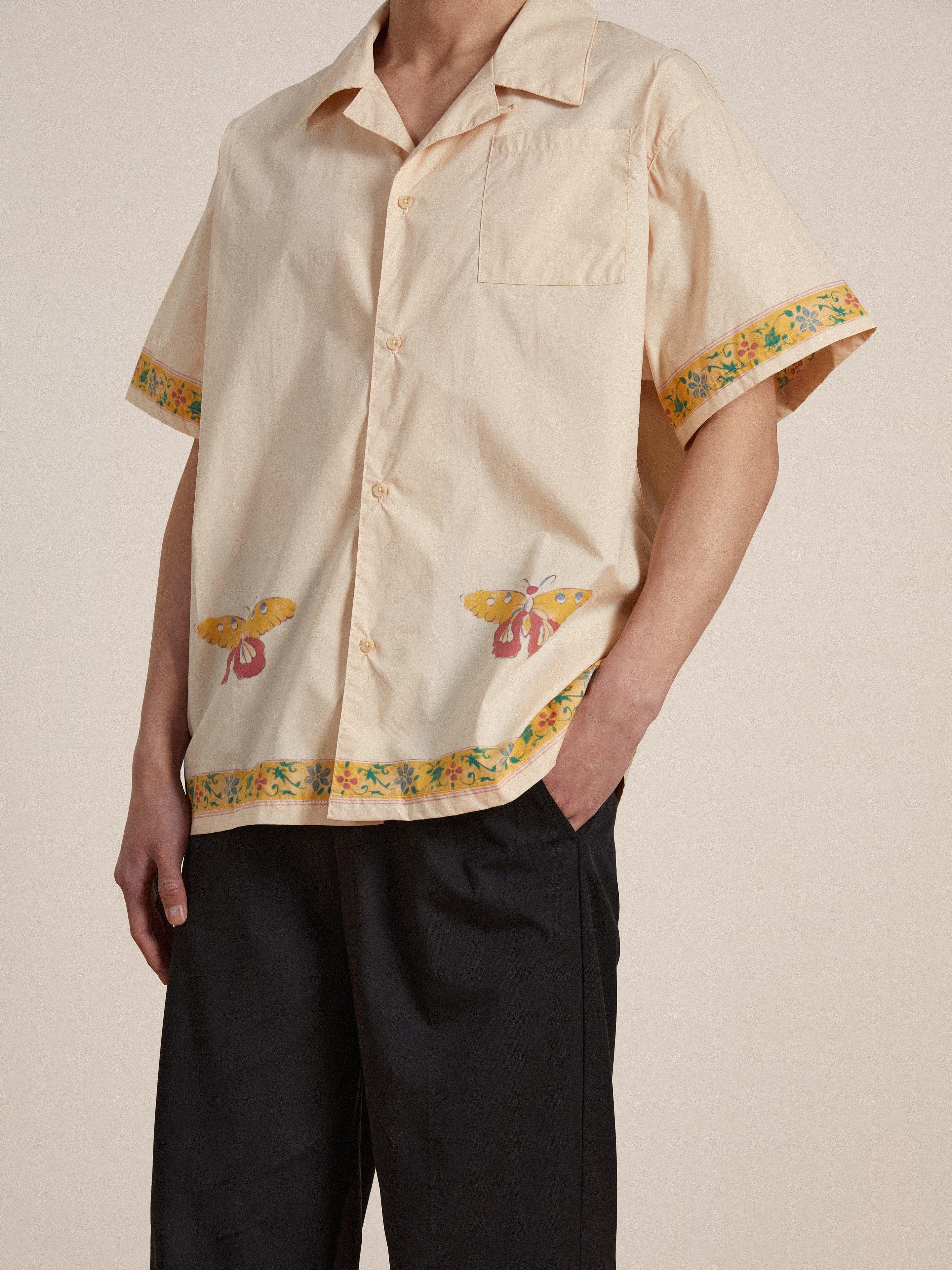 Moth Camp Shirt | Modern Menswear by yycbvcnbmmnbm