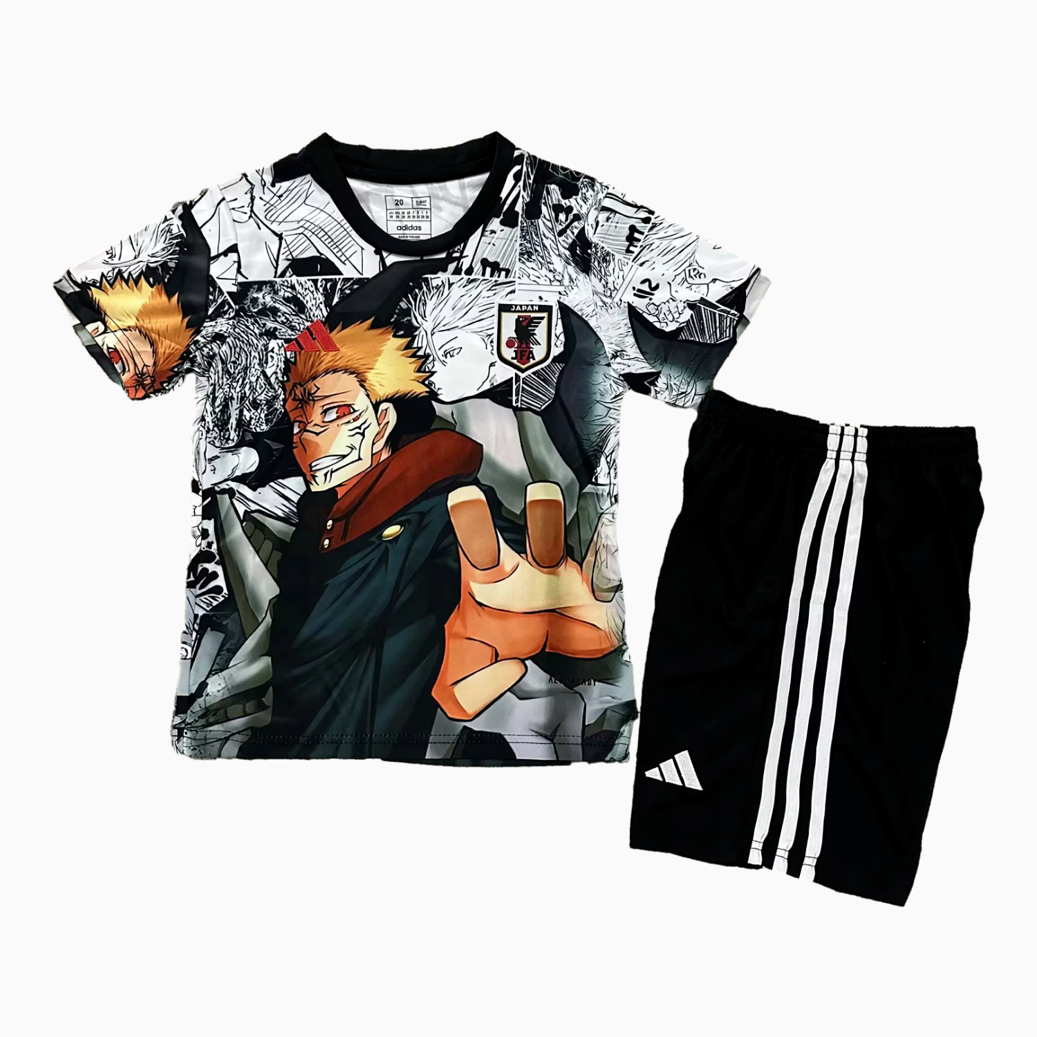 AlphaJersey-Japan 2024 Jujutsu Kaisen Itadori Yuji Special Edition Kids Kit