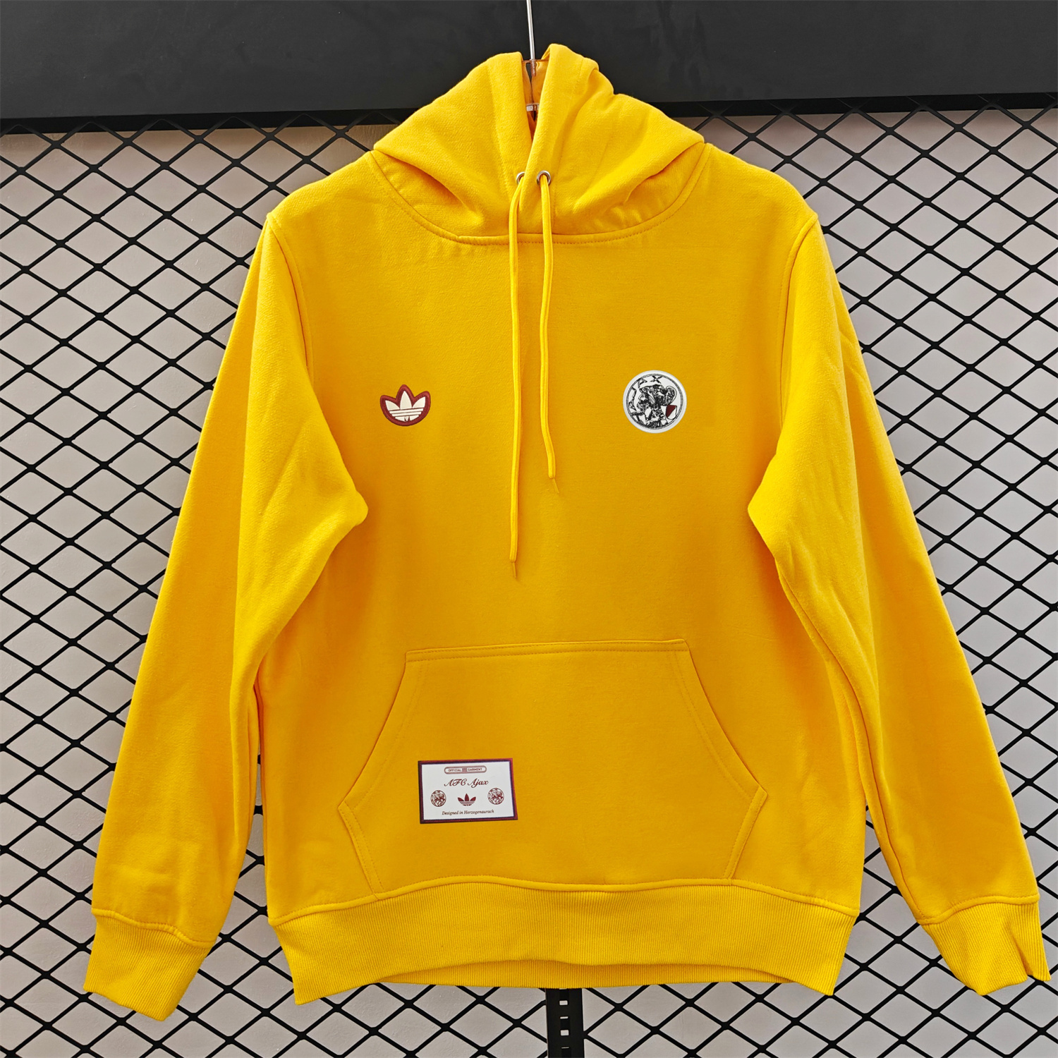 AlphaJersey-Ajax 25-26 Originals Terrace Icon Unisex Pullover Hoodie