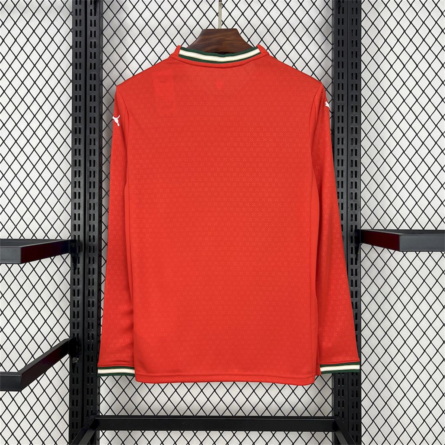 AlphaJersey-Portugal 2025-26 Home Long Sleeve Jersey - Fans Version