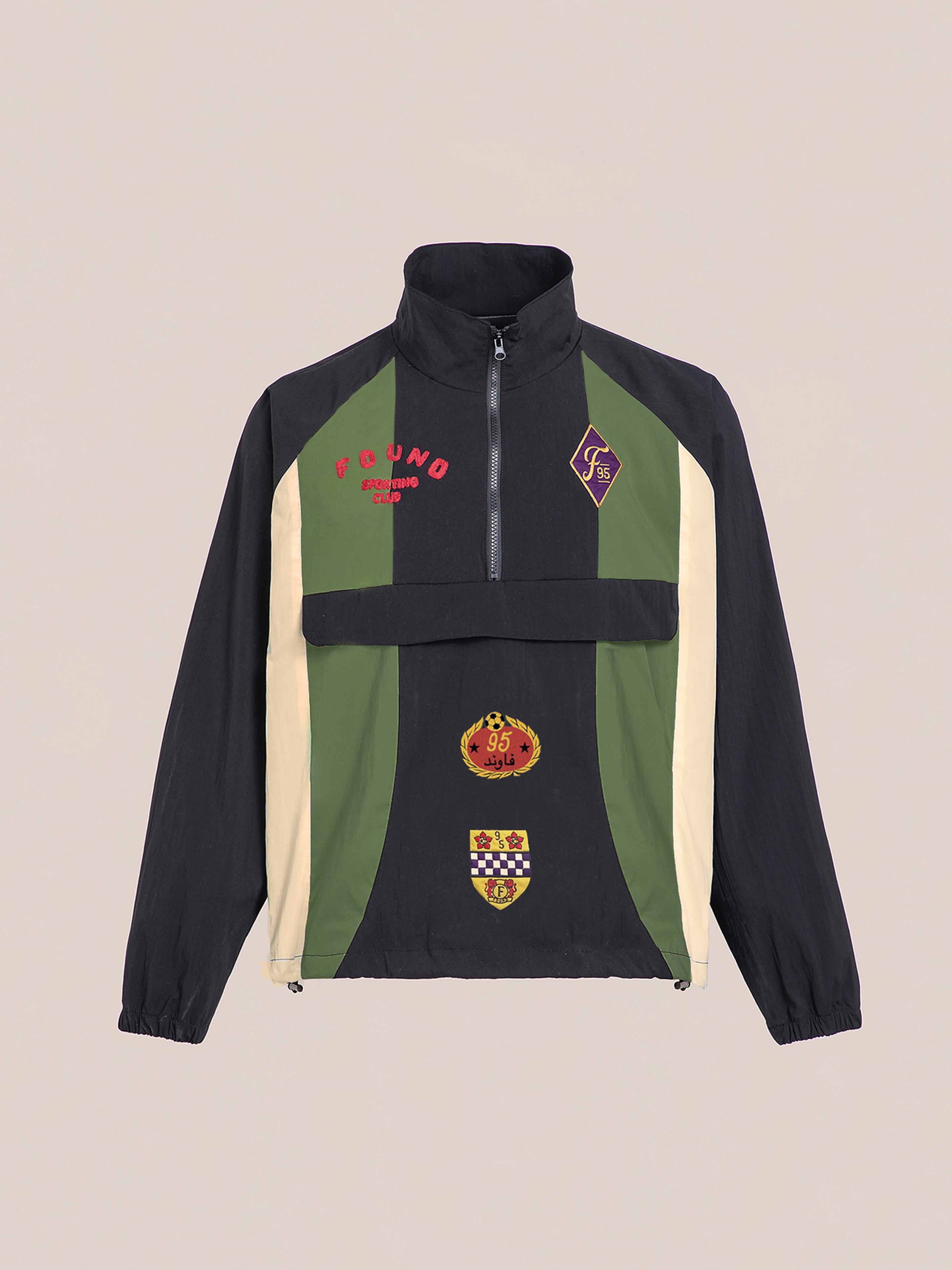 Sporting Club Pullover Jacket | Modern Menswear by yycbvcnbmmnbm