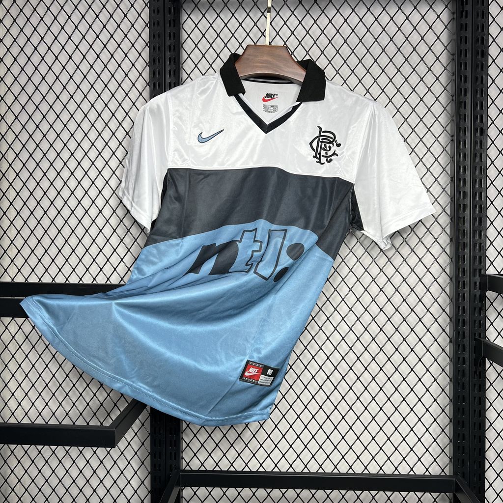 AlphaJersey-Retro Glasgow Rangers 1999-00 Away Jersey