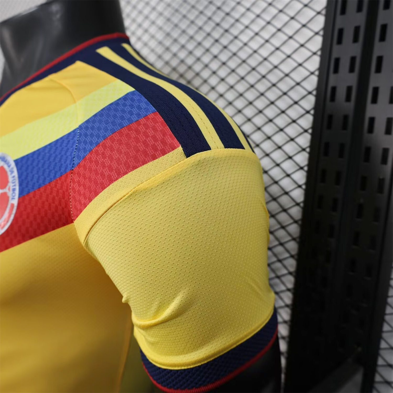 AlphaJersey-Colombia 2026 Shoulder Stripes Special Jersey - Player Version