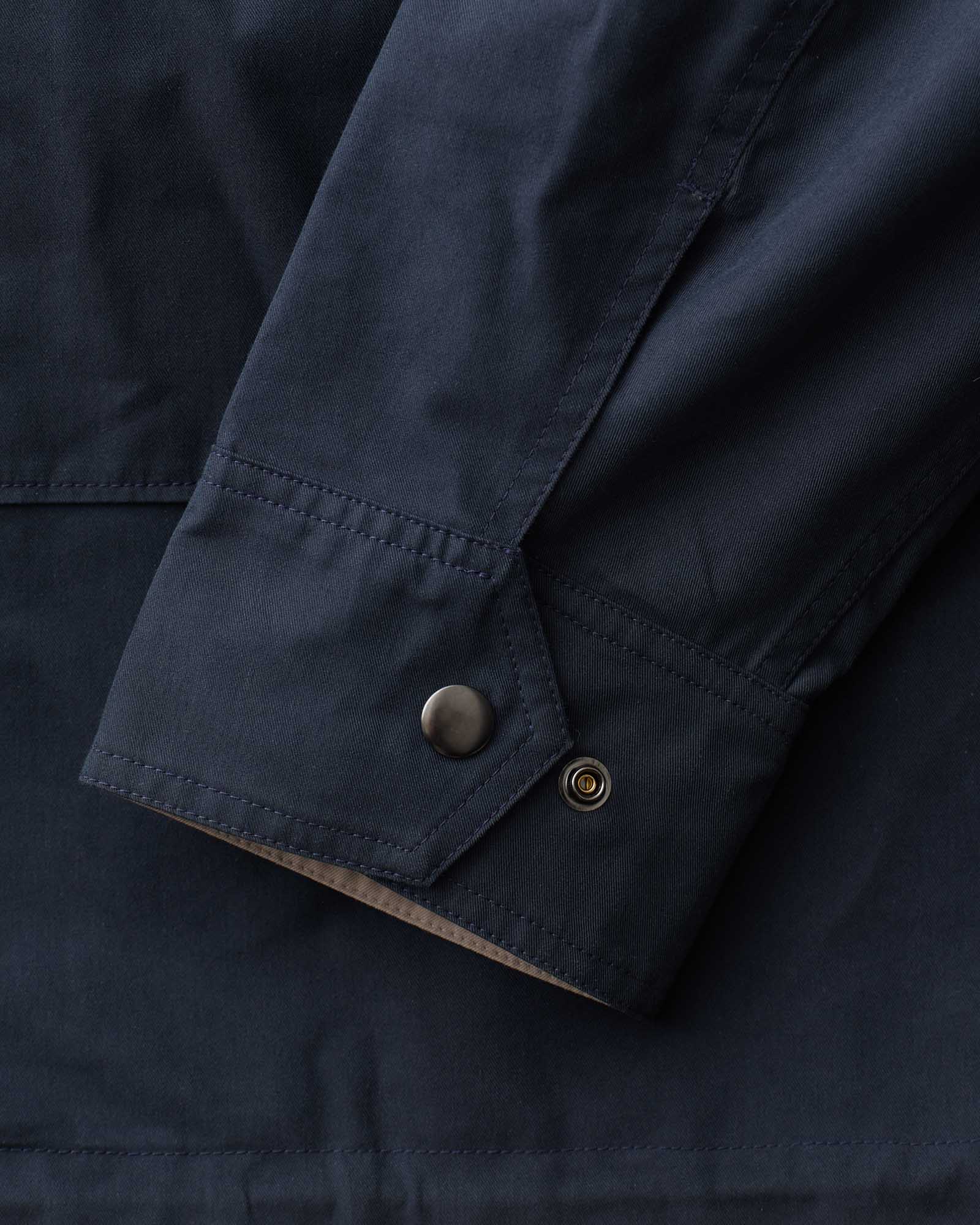 The Squall Anorak in Navy Twill | Modern Menswear by yycbvcnbmmnbm