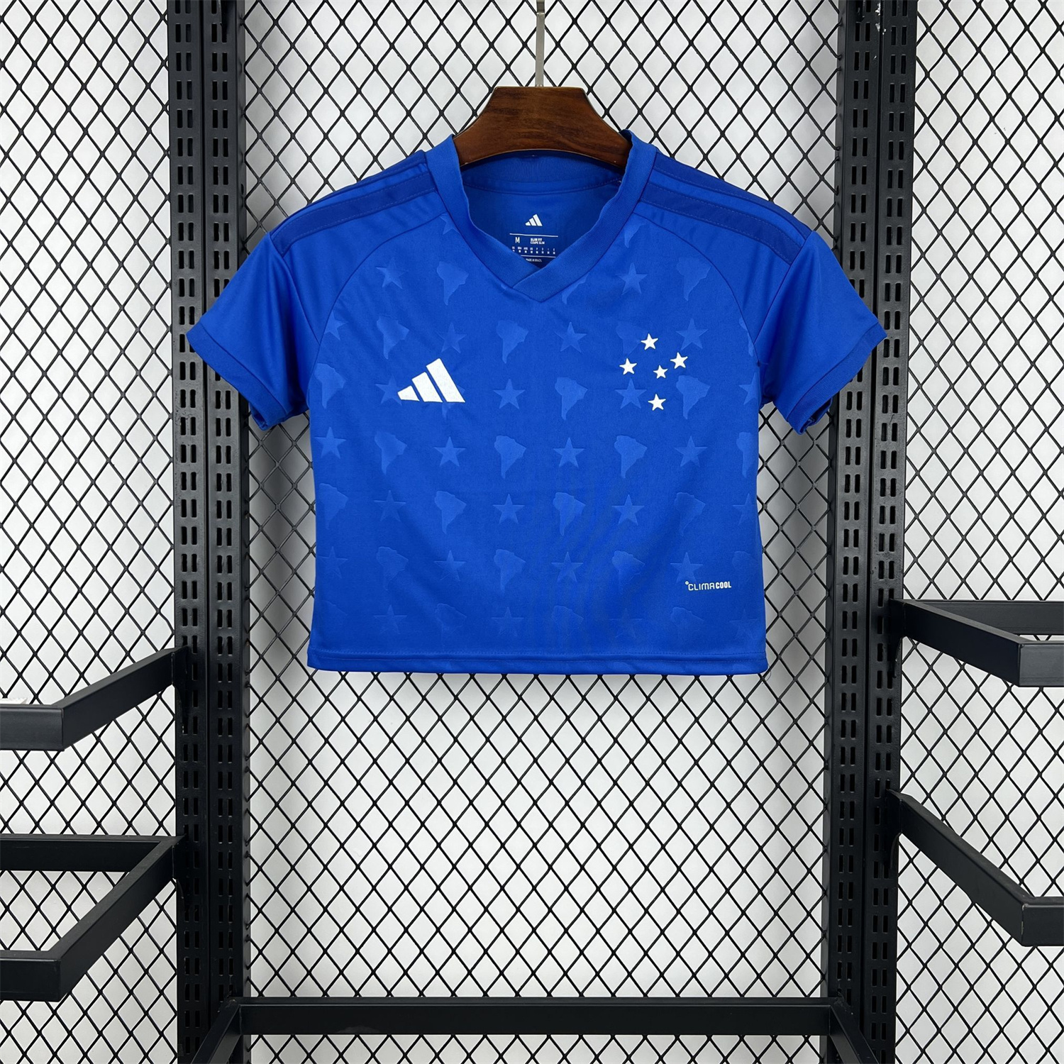 AlphaJersey-Women's Cruzeiro 25-26 Home Blue Cropped Jersey