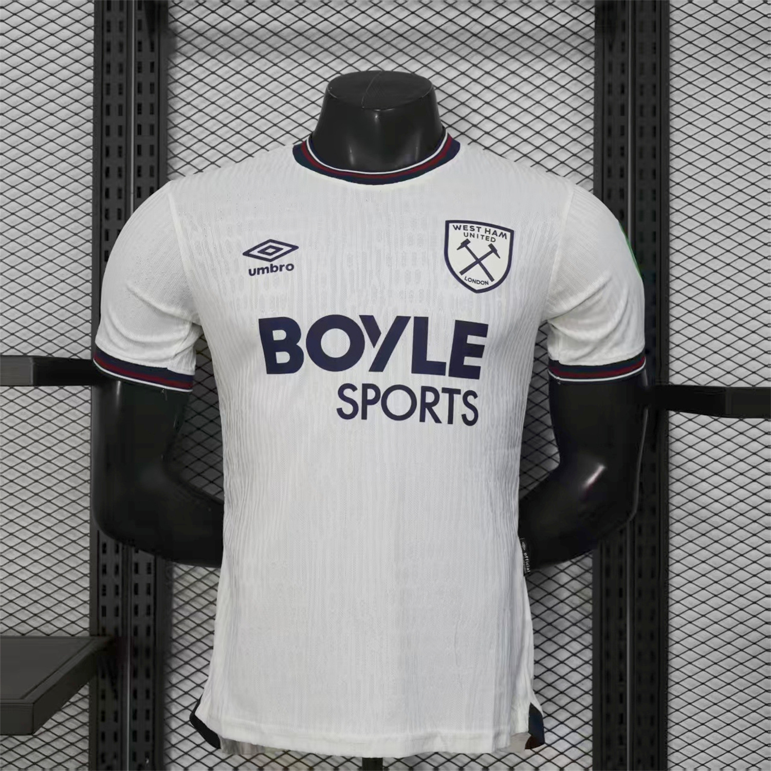 AlphaJersey-West Ham United 25-26 Away Jersey - Player Version