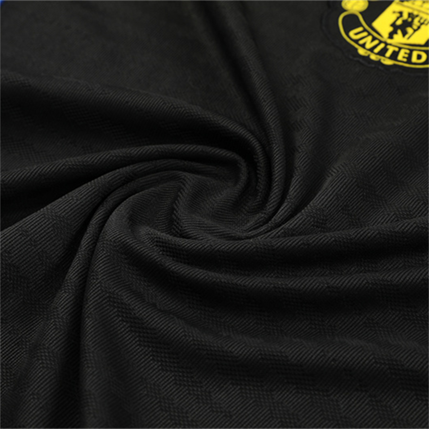 AlphaJersey-Manchester United 25-26 Long Sleeve Training Set - Black Top & Black Pants