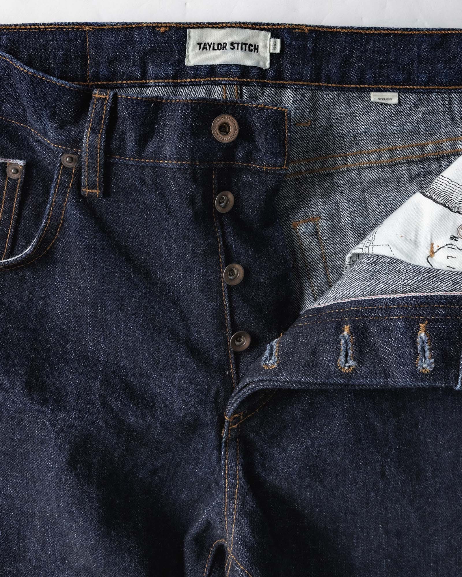 The Straight Jean in Rinsed Yoshiwa Selvedge | Modern Menswear by yycbvcnbmmnbm