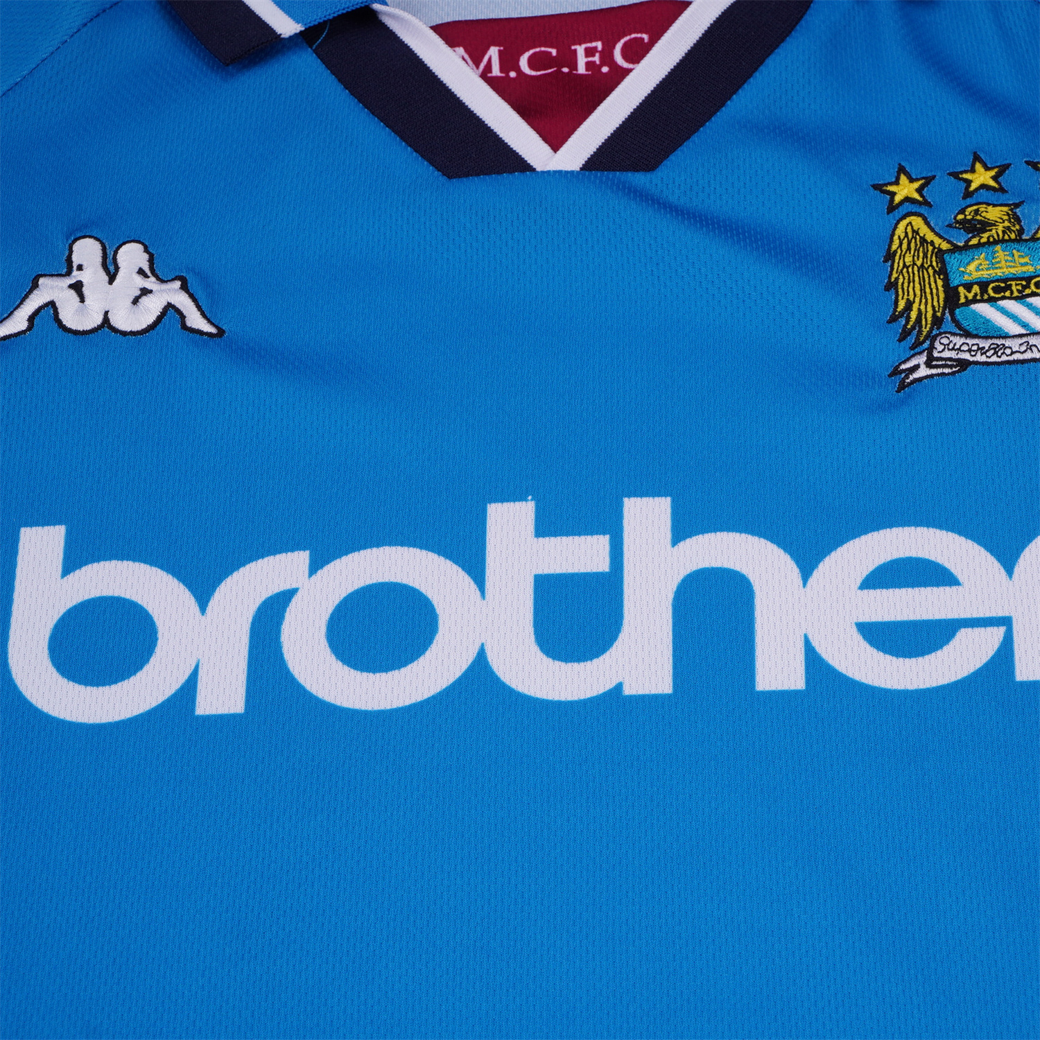 AlphaJersey-Retro Manchester City 1997-98 Home Kids Kit