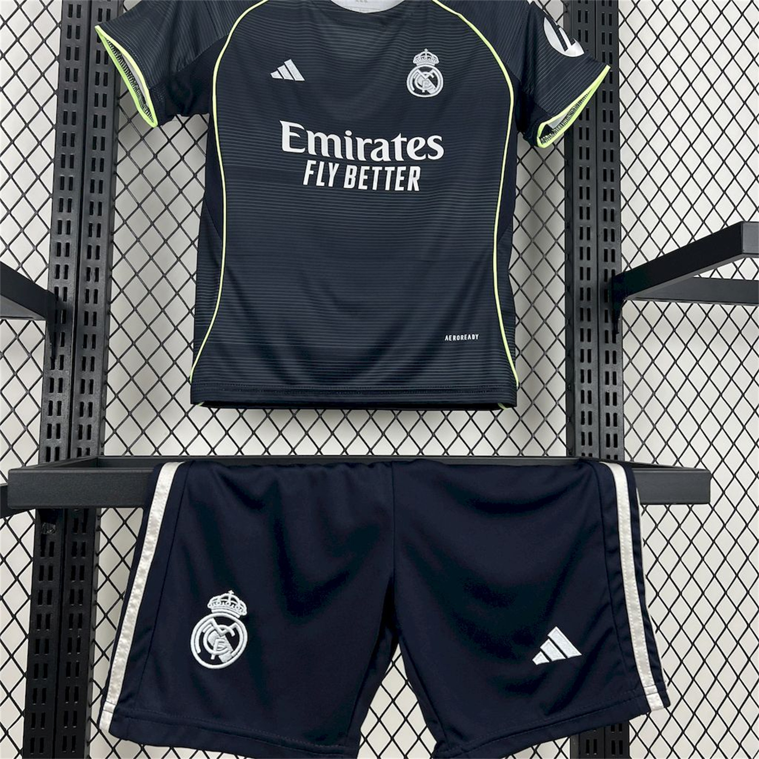 AlphaJersey-Real Madrid 25-26 Away Kids Kit - Fans Version