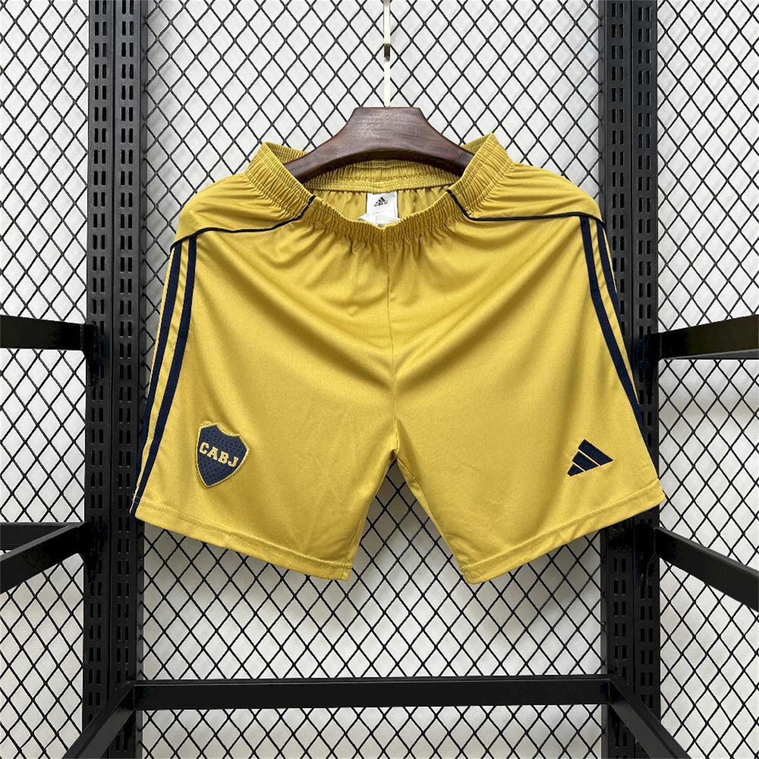 AlphaJersey-Boca Juniors 25-26 Third Yellow Shorts - Fans Version
