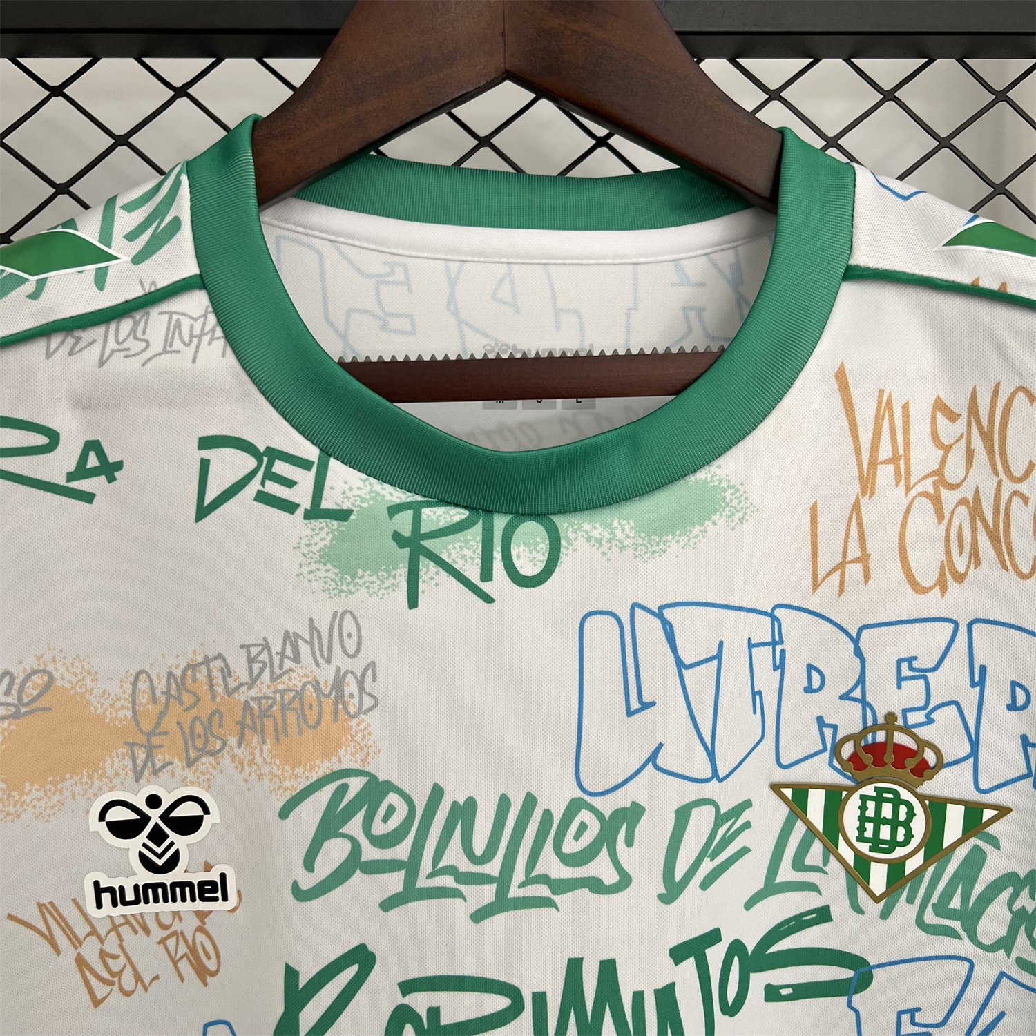 AlphaJersey-Real Betis 25-26 Graffiti Style Special Jersey - Fans Version