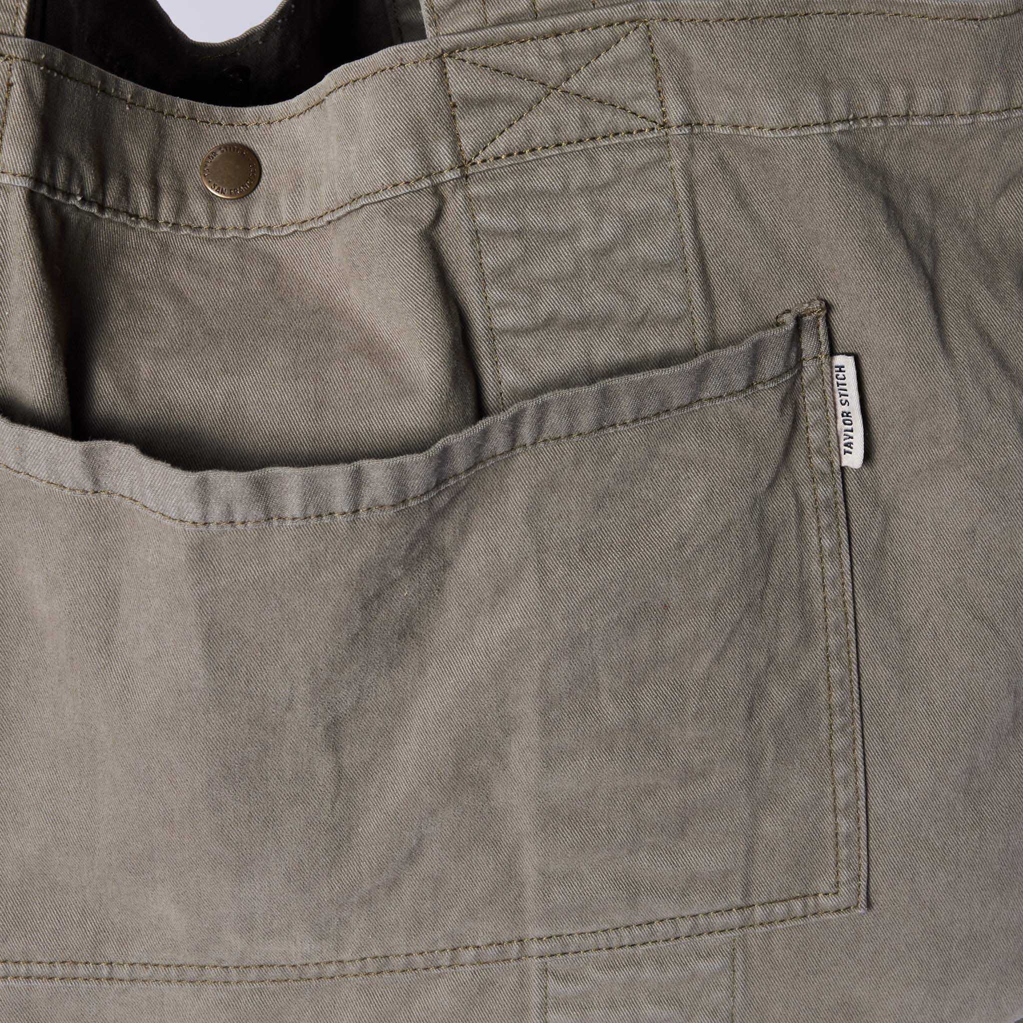 The Foundation Tote in Organic Smoked Olive | Modern Menswear by yycbvcnbmmnbm
