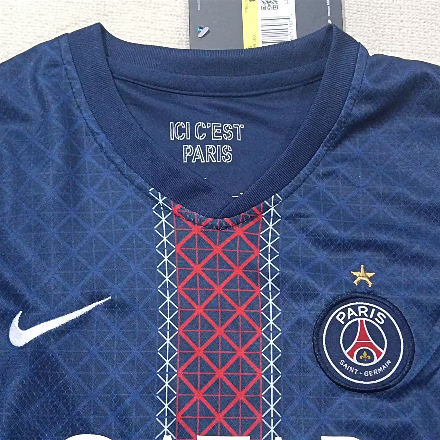 AlphaJersey-Paris Saint-Germain PSG 25-26 Champions League Commemorative Edition Kids Kit