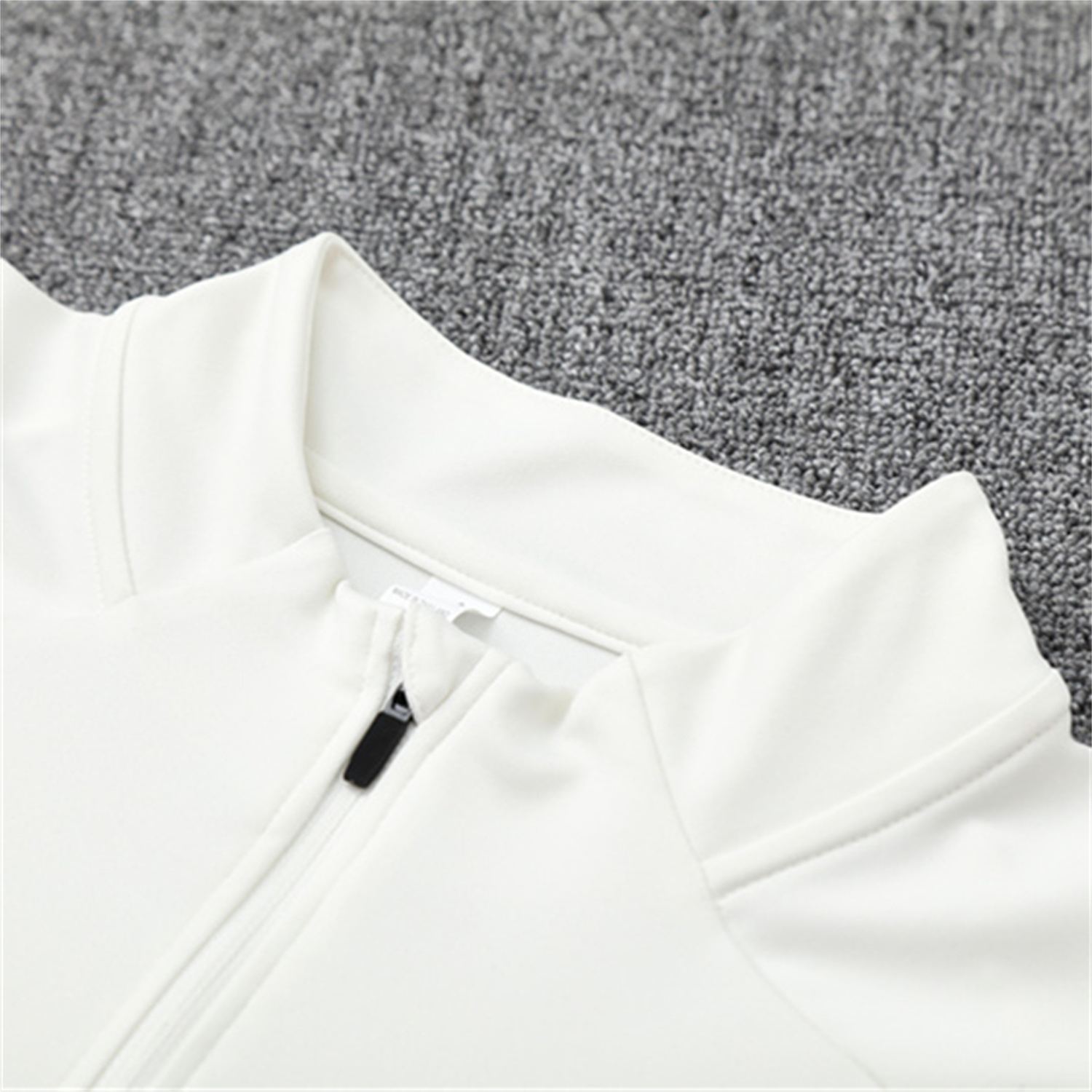 AlphaJersey-Liver.pool 25-26 Long Sleeve Training Set - White Top & Black Pants