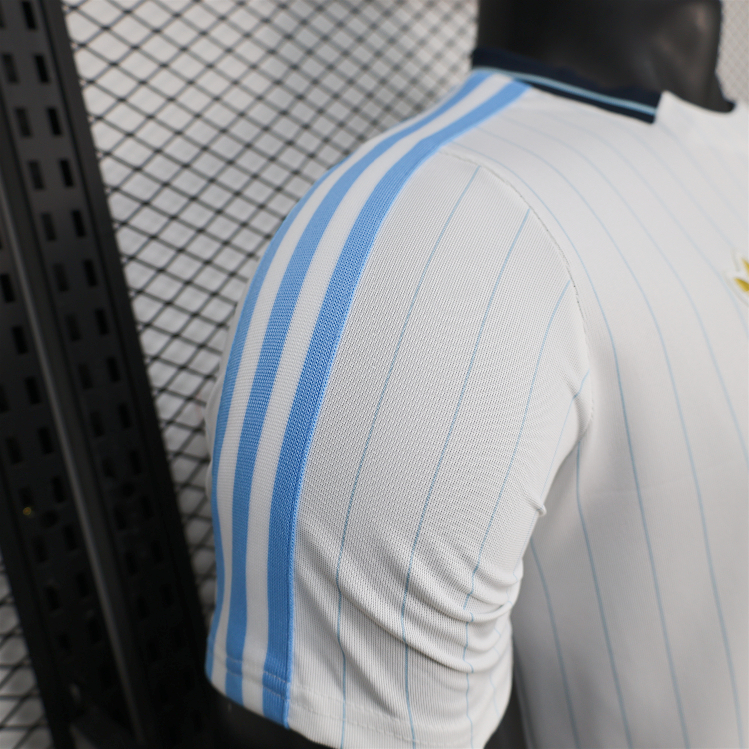 AlphaJersey-Argentina 2026 Terrace Icon Retro Casual Style White Jersey - Player Version