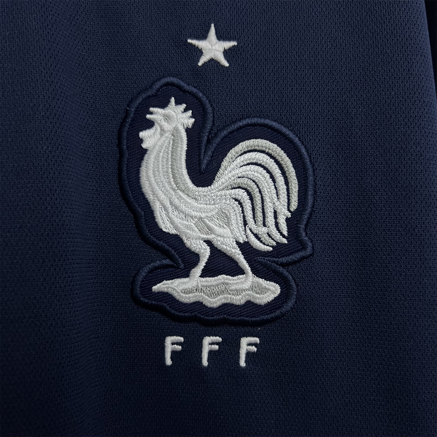AlphaJersey-Retro France 2014 Home Long Sleeves Jersey