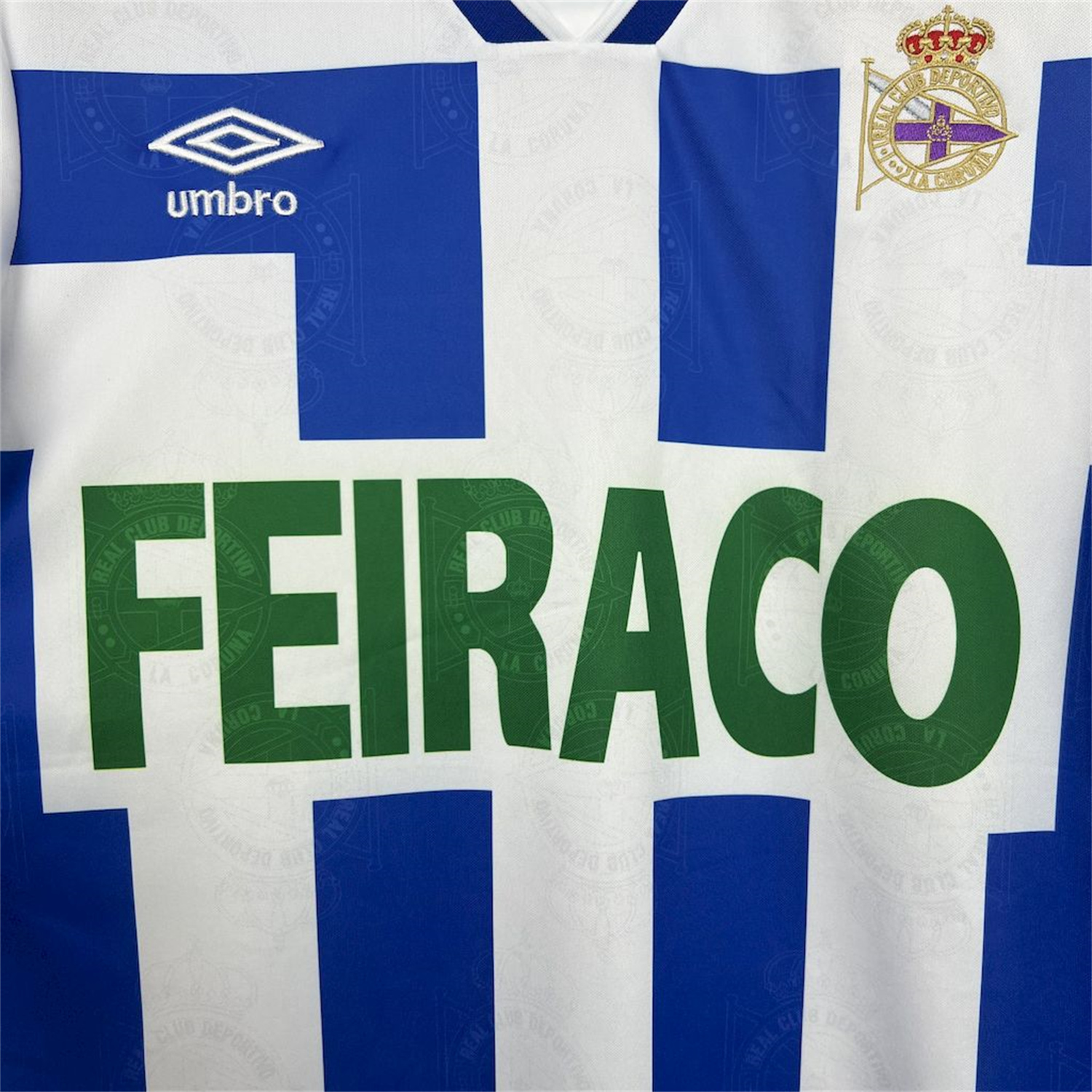AlphaJersey-Retro Deportivo de La Coruña 1994-95 Home Jersey