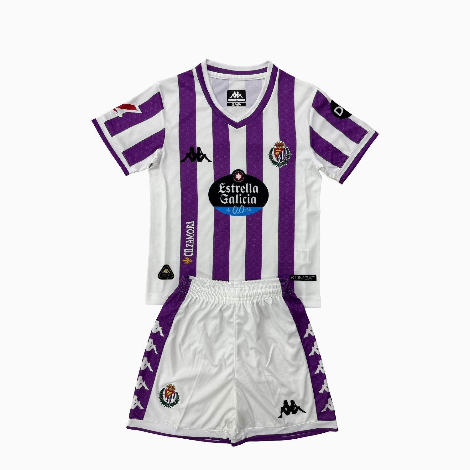 AlphaJersey-Valladolid 25-26 Home Men's Adult Jersey Set - Fans Version