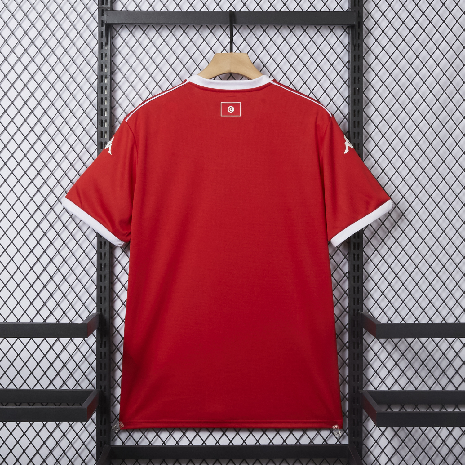 AlphaJersey-Tunisia 2026 Home Red Jersey - Fans Version