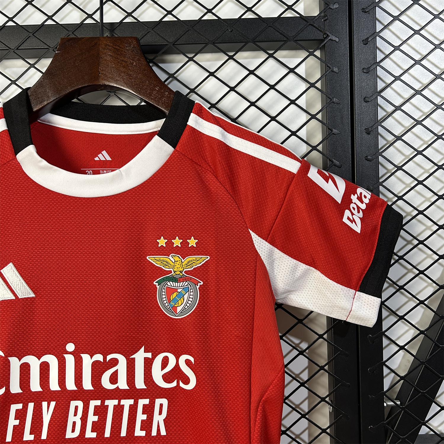 AlphaJersey-Benfica 25-26 Home Kids Kit