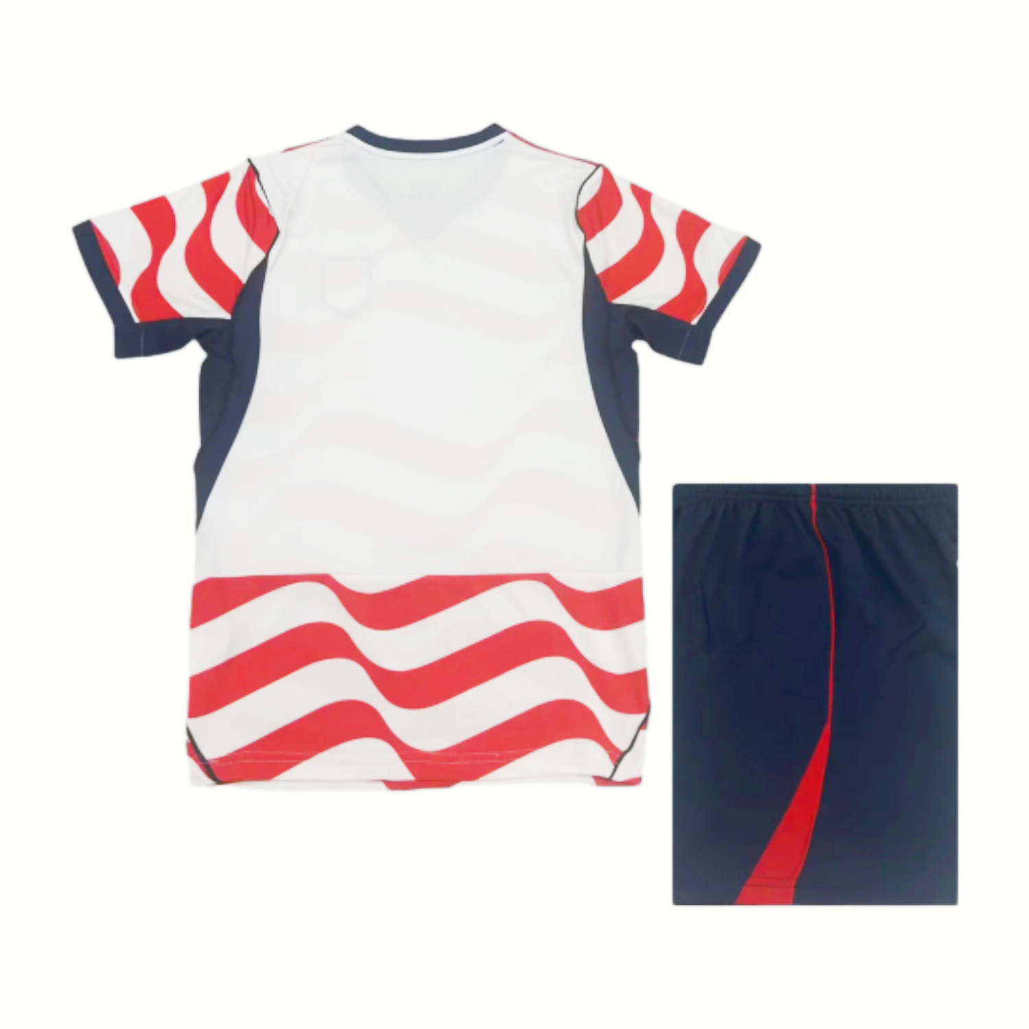 AlphaJersey-【Chest Blank】United States USA 2026 Home Kids Kit