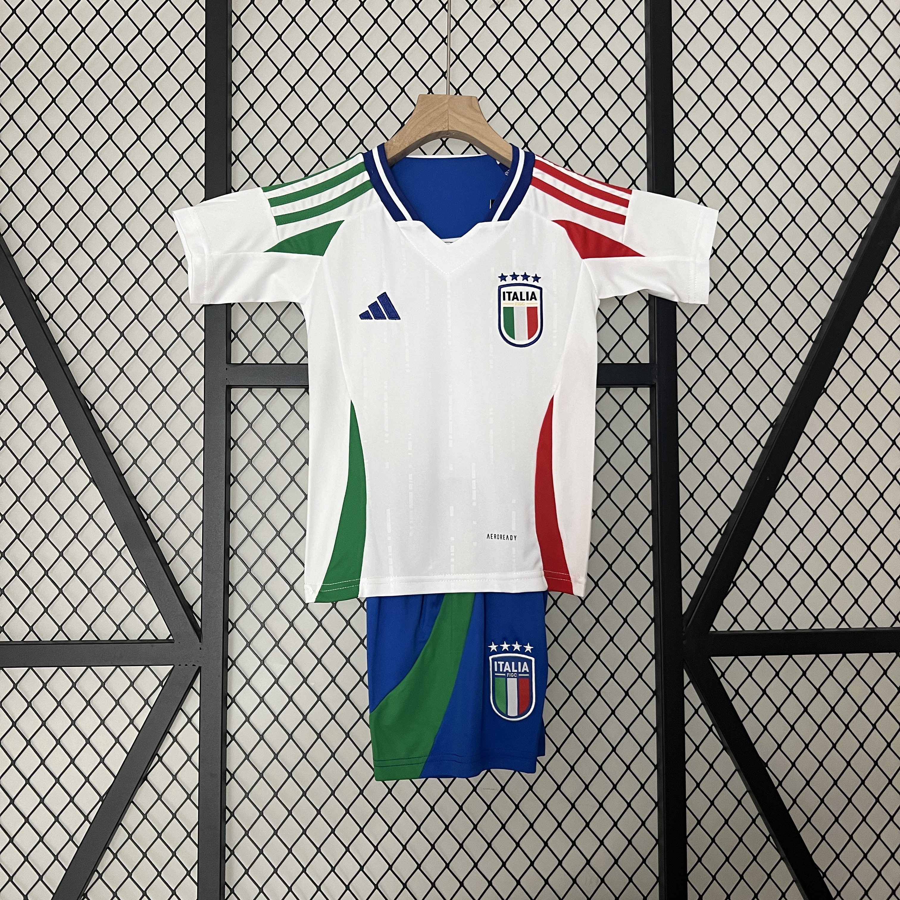 AlphaJersey-Italy 2024 Away Stadium Kids Kit