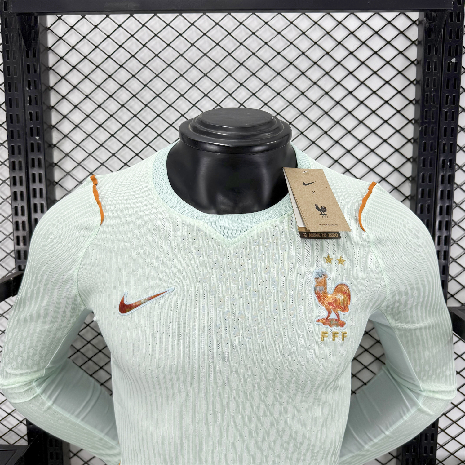 AlphaJersey-France 2026 Away Long Sleeves Jersey - Player Version