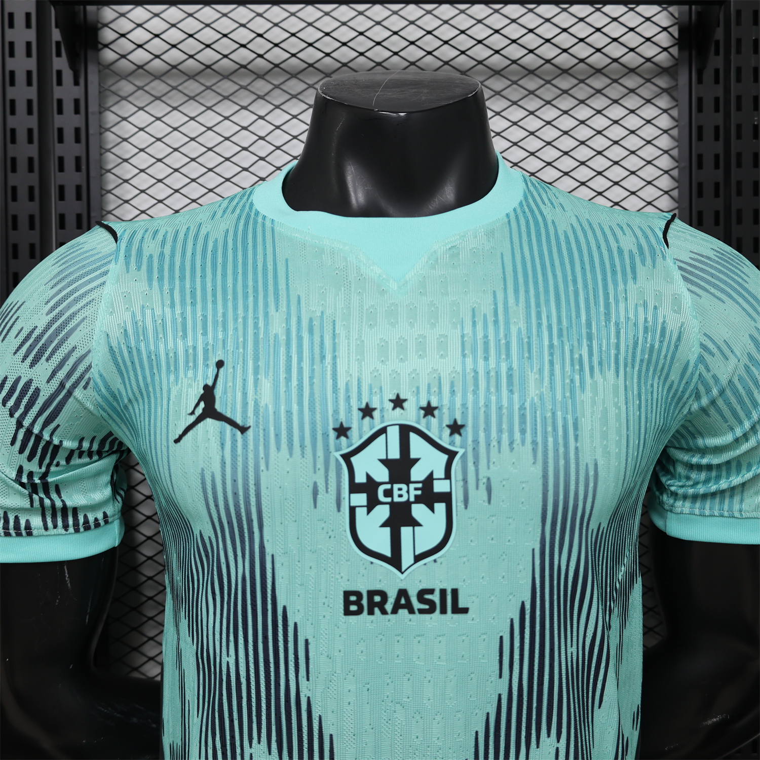 AlphaJersey-Brazil 2026 Mint Green Goalkeeper Jersey - Player Version