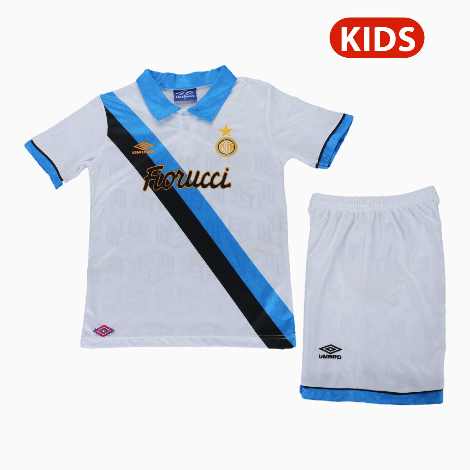 AlphaJersey-Retro Inter Milan 1994-95 Away Kids Kit