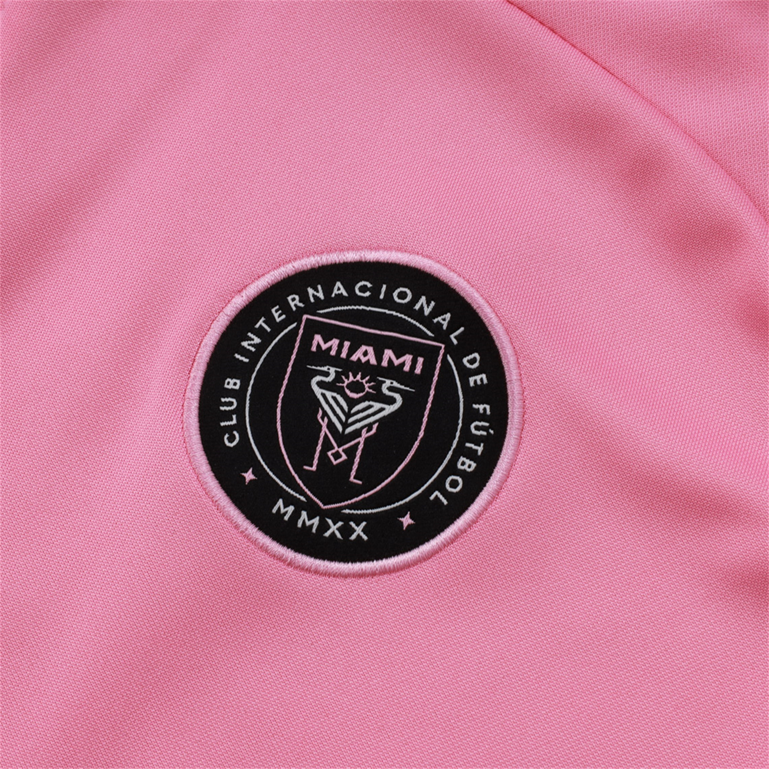 AlphaJersey-INT M.A.M 25-26 Jacket Training Tracksuit - Pink Top and Black Pants