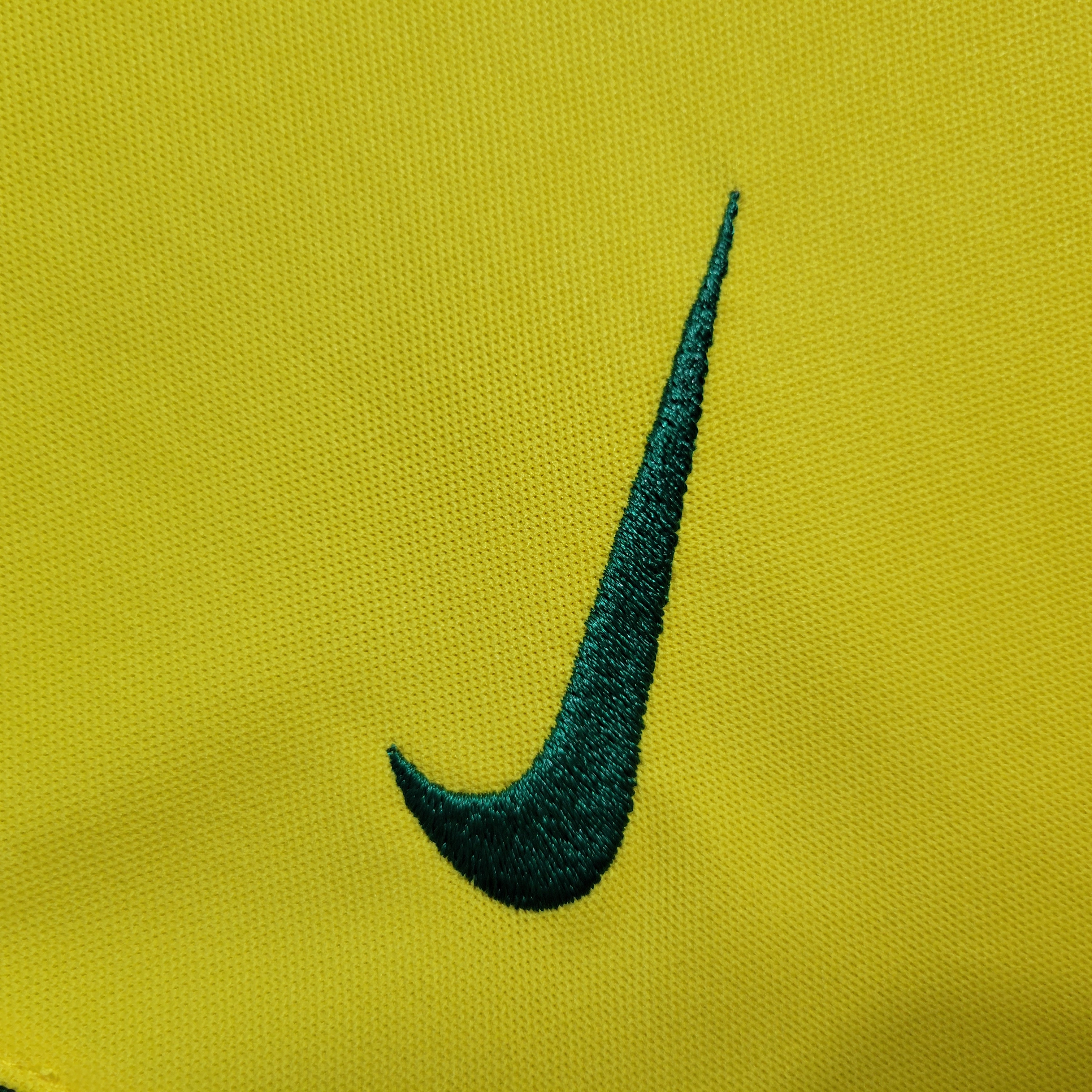 AlphaJersey-Retro Brazil 2002 Home Stadium Jersey