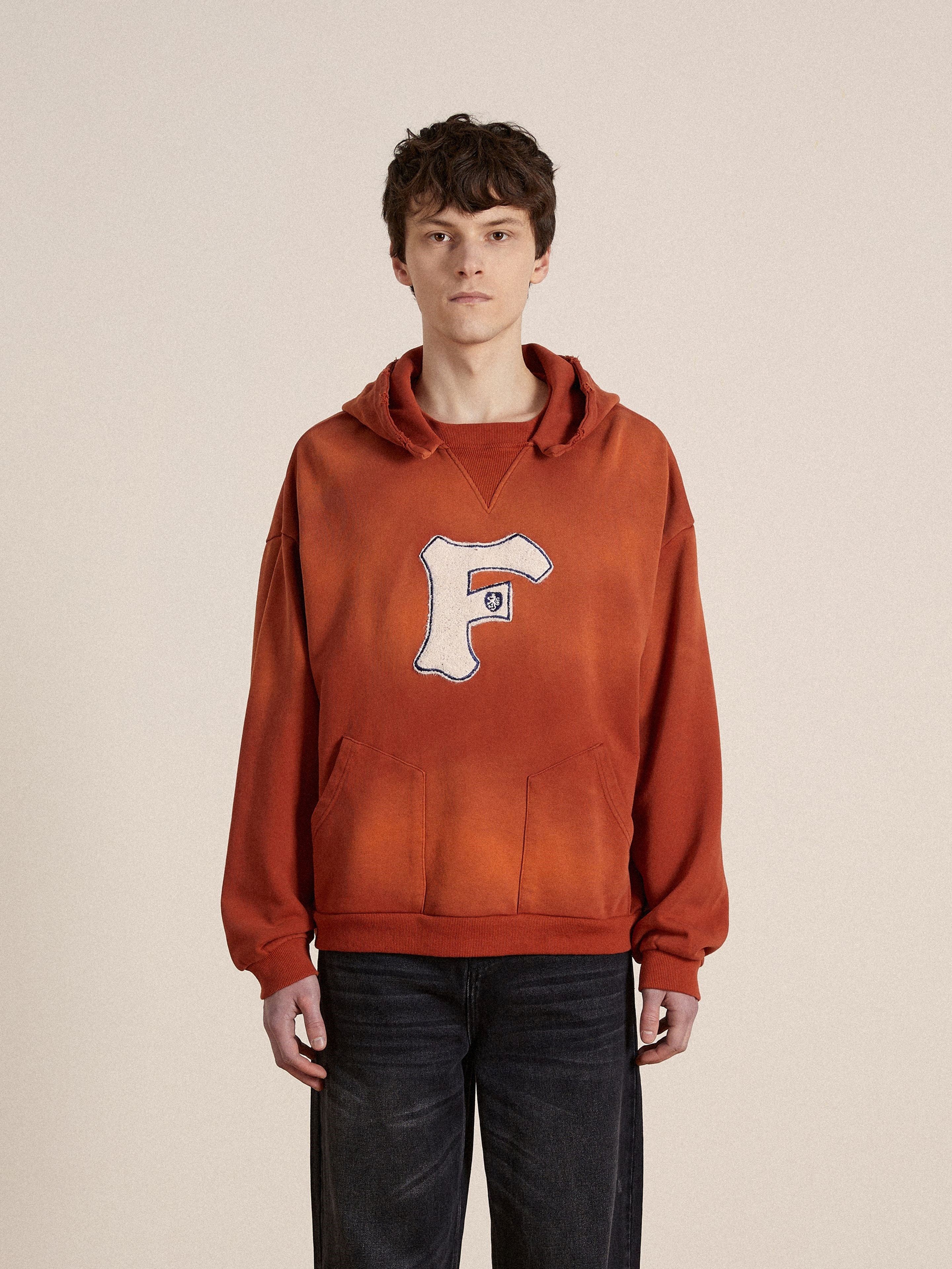 Faded "F" Hoodie | Modern Menswear by yycbvcnbmmnbm