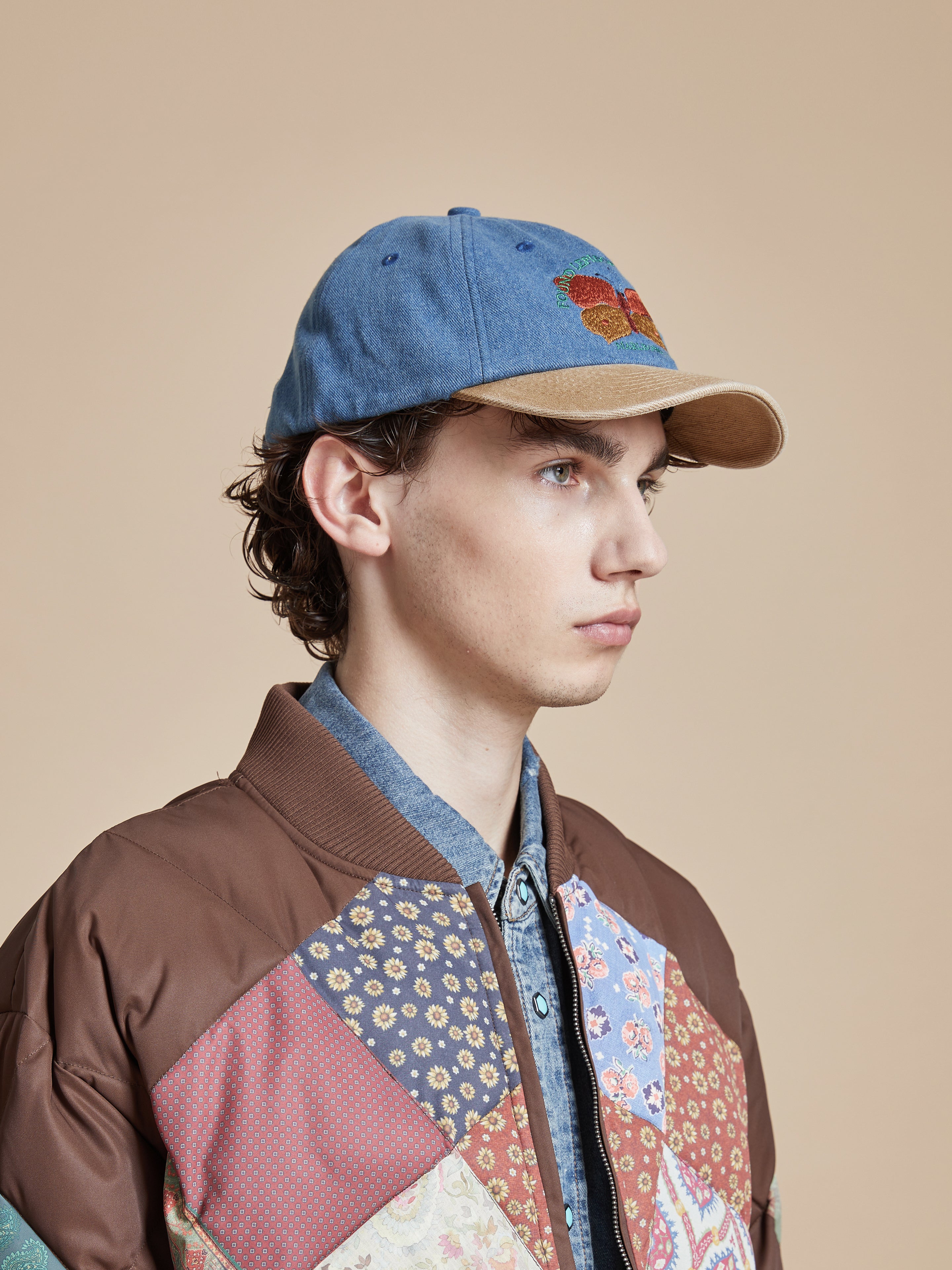 Butterfly House Denim Cap | Modern Menswear by yycbvcnbmmnbm