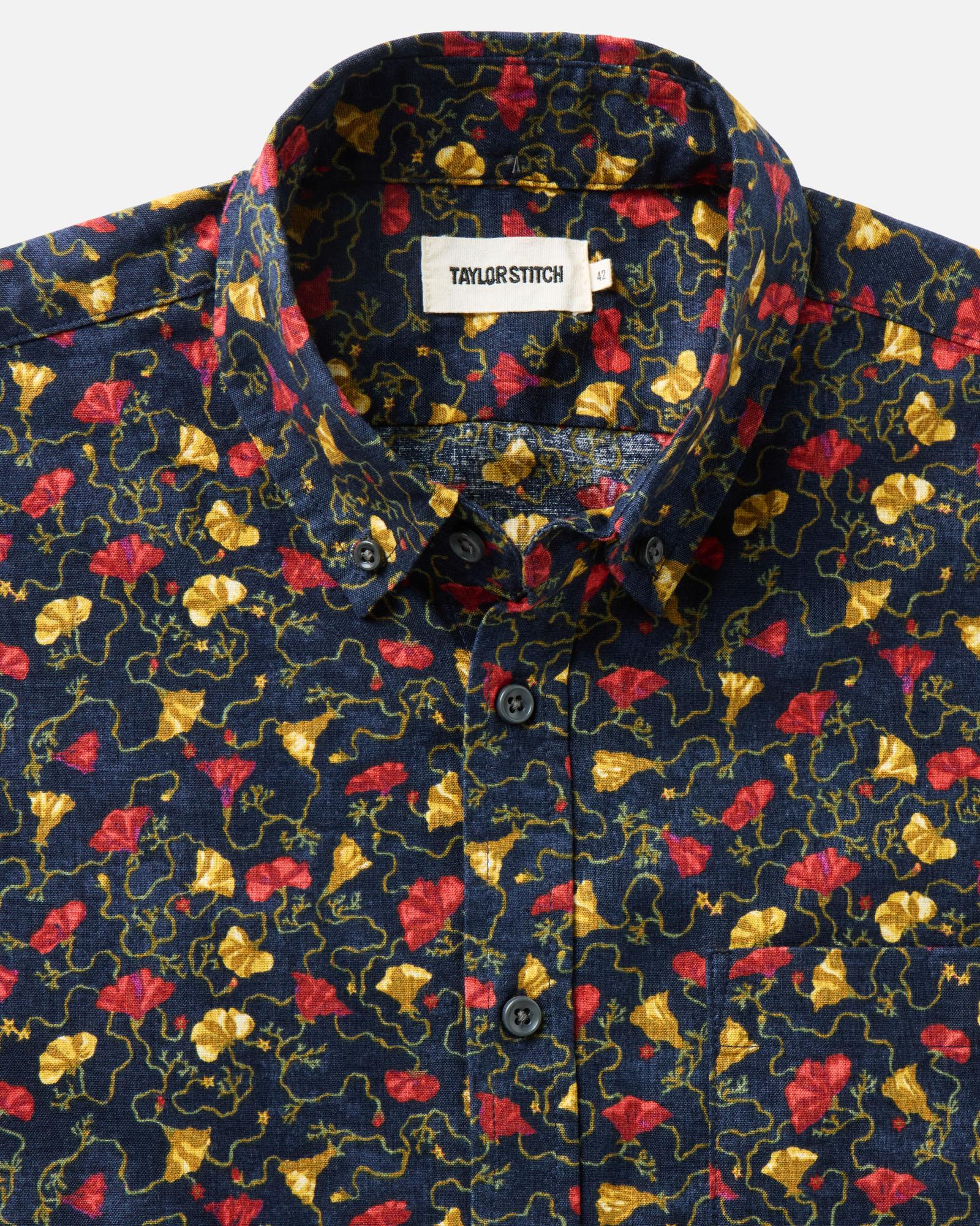 The Short Sleeve Jack in Vintage Bloom | Modern Menswear by yycbvcnbmmnbm