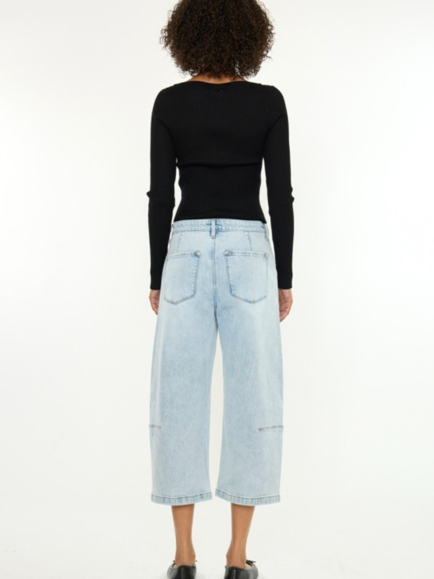Capri Barrel Denim | Elegant Women's Fashion by coolavocek