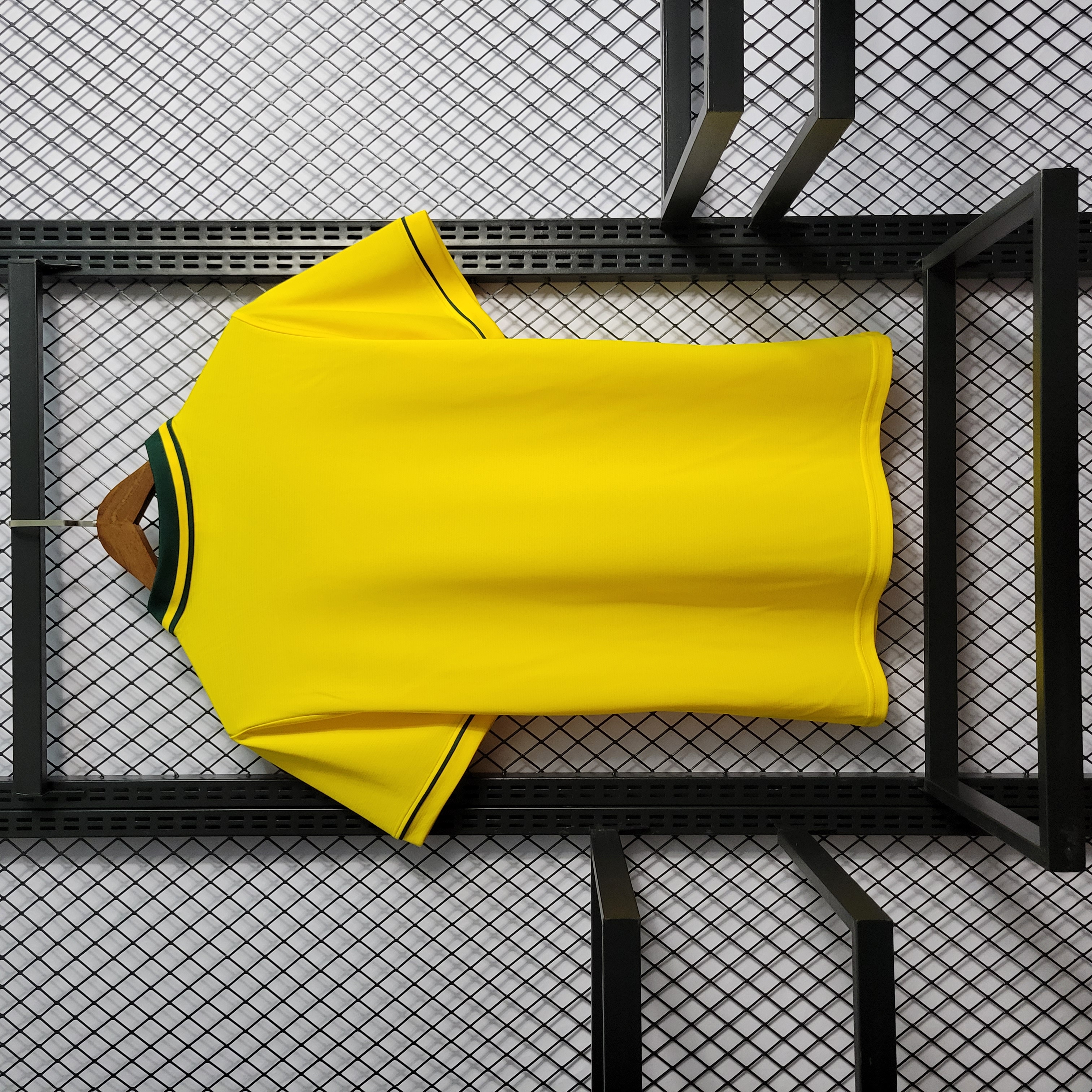 AlphaJersey-Retro Brazil 1994 Home Stadium Jersey