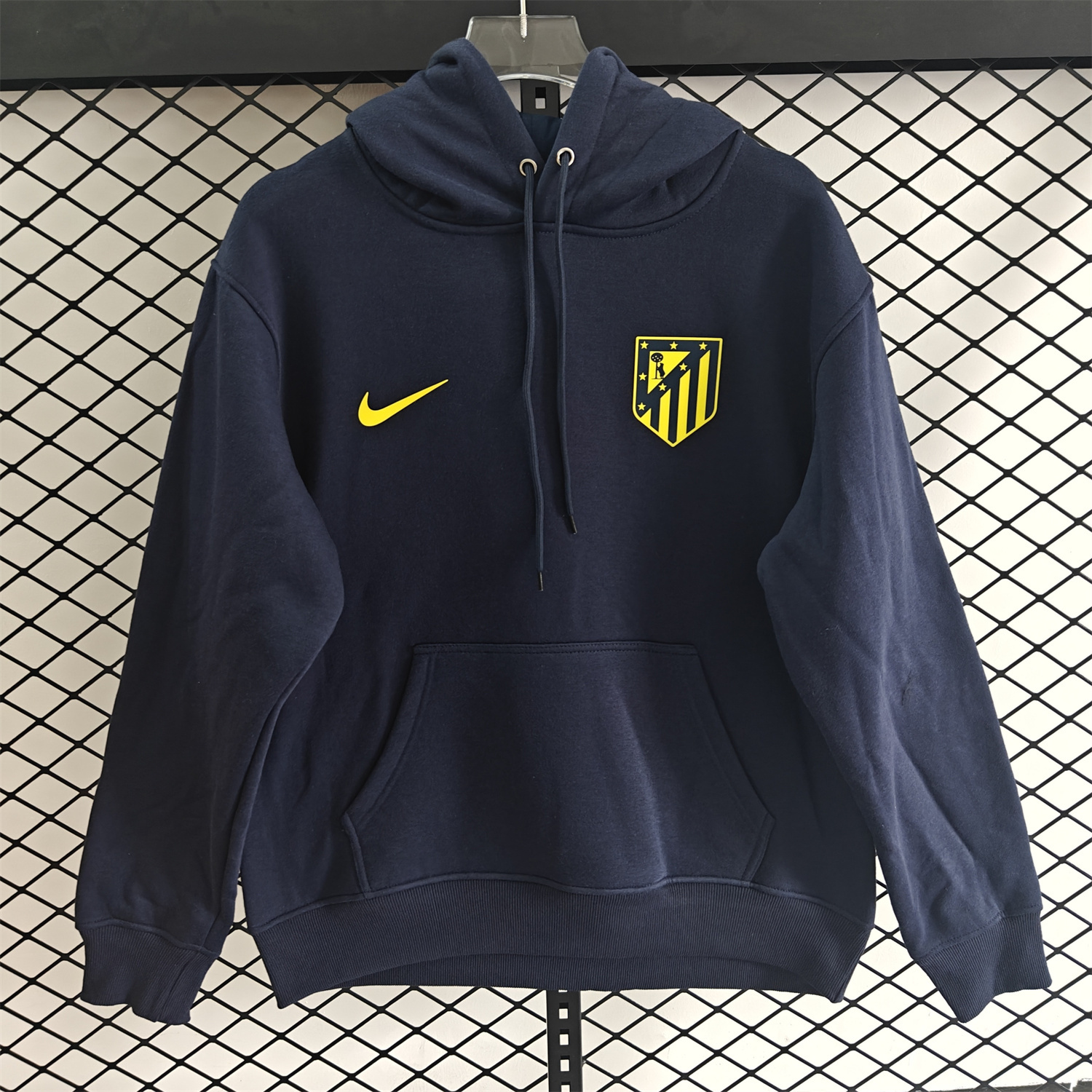 AlphaJersey-Atletico Madrid 25-26 Originals Terrace Icon Unisex Pullover Hoodie