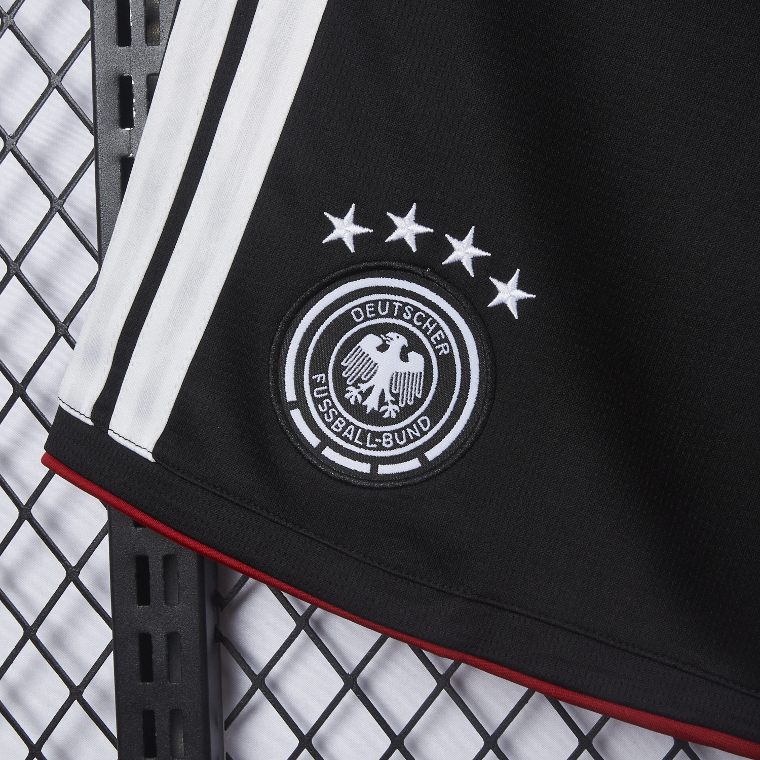 AlphaJersey-Germany 2026 Home Black Shorts - Fans Version