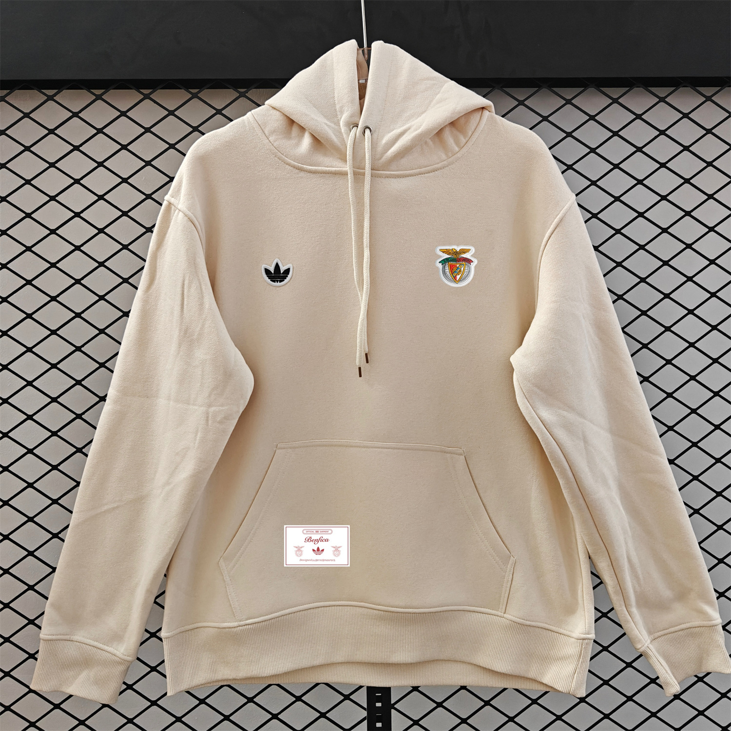 AlphaJersey-Benfica 25-26 Originals Terrace Icon Unisex Pullover Hoodie