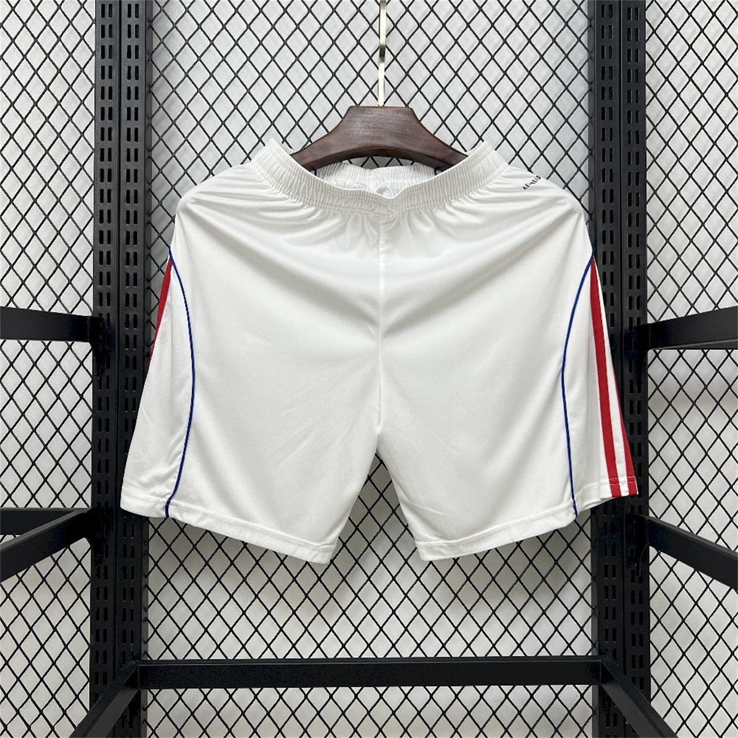 AlphaJersey-Lyon 25-26 Home White Shorts - Fans Version