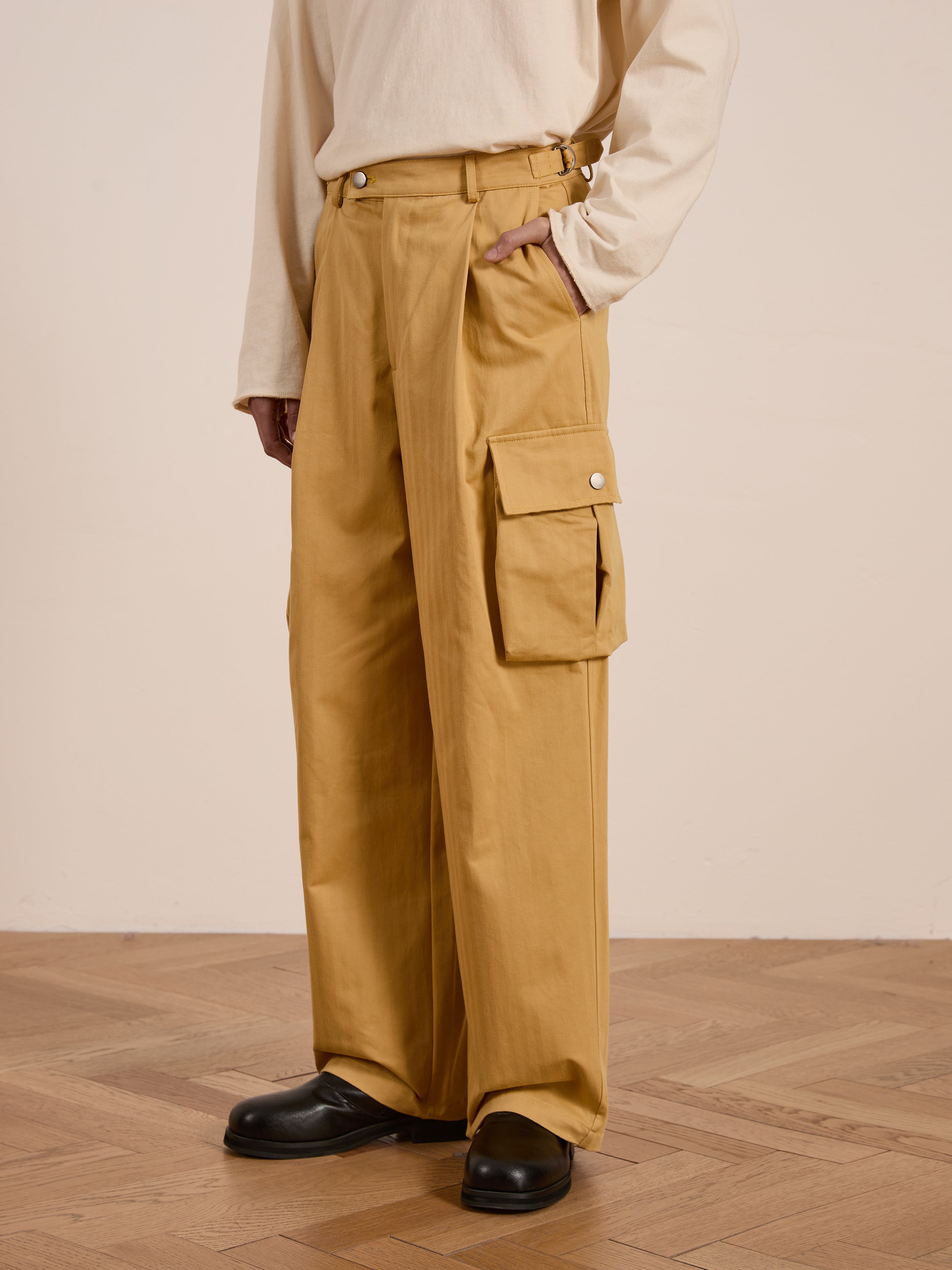 Sunlight Twill Cargo Pants | Modern Menswear by yycbvcnbmmnbm