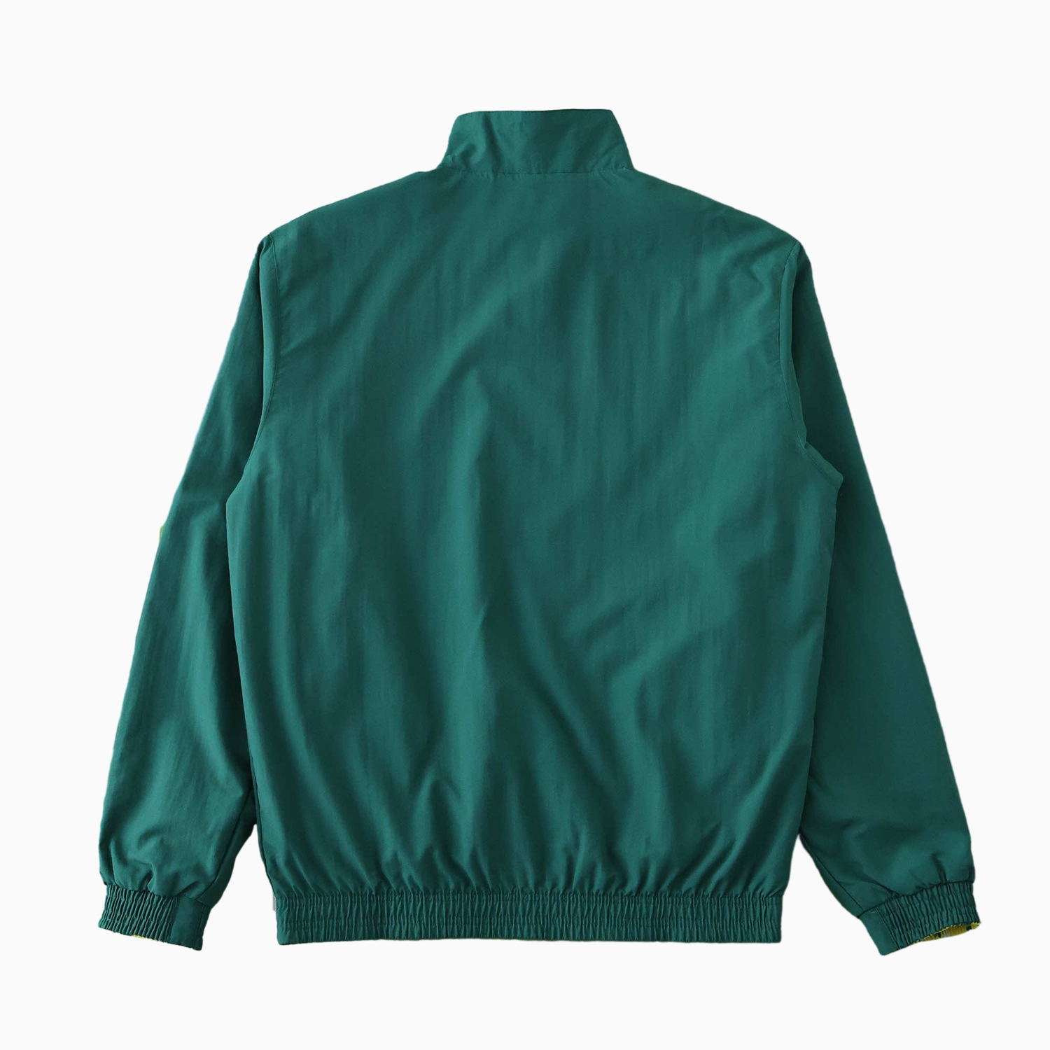 AlphaJersey-Norwich City 1992-94 Retro Style Double Sided Reversible Windbreaker - Green & Yellow