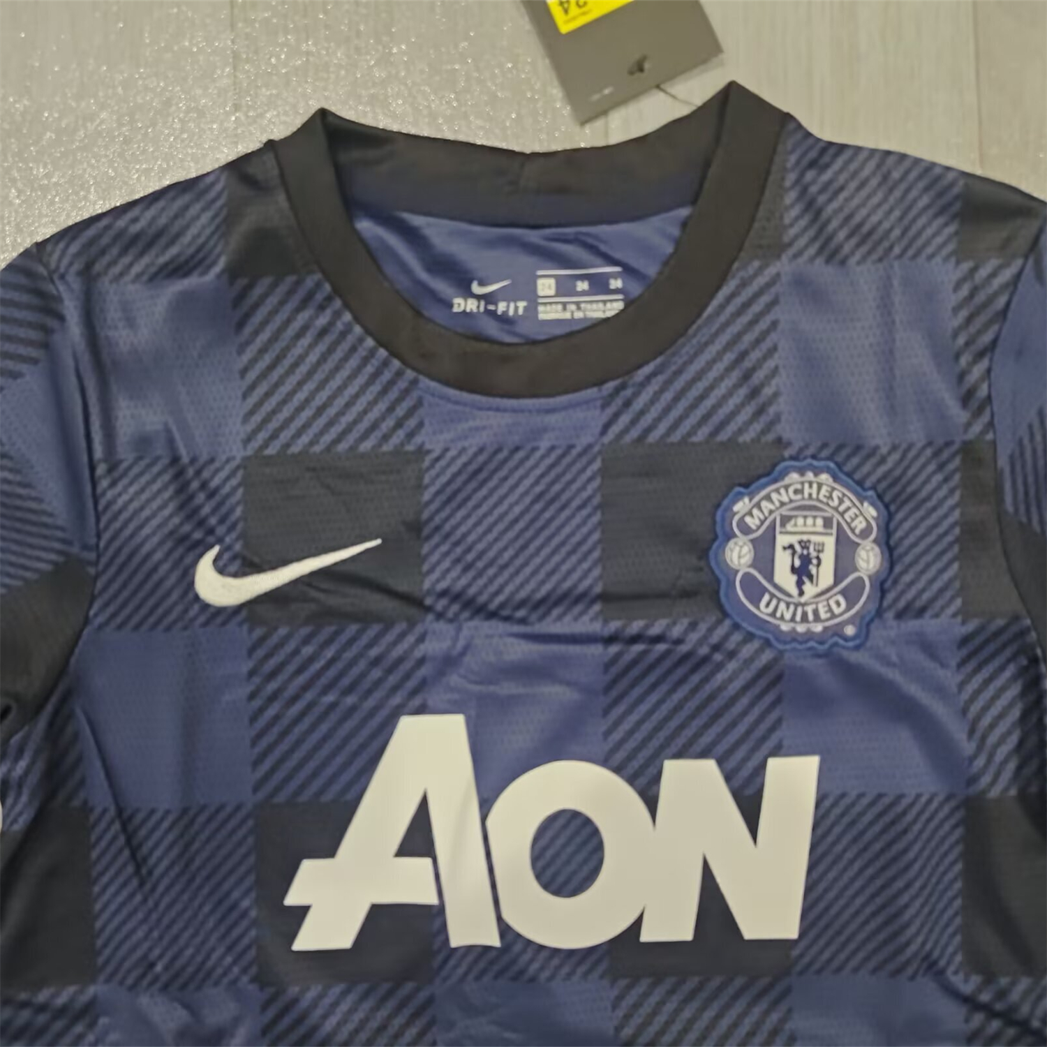 AlphaJersey-Retro Manchester United 2013-14 Away Kids Kit