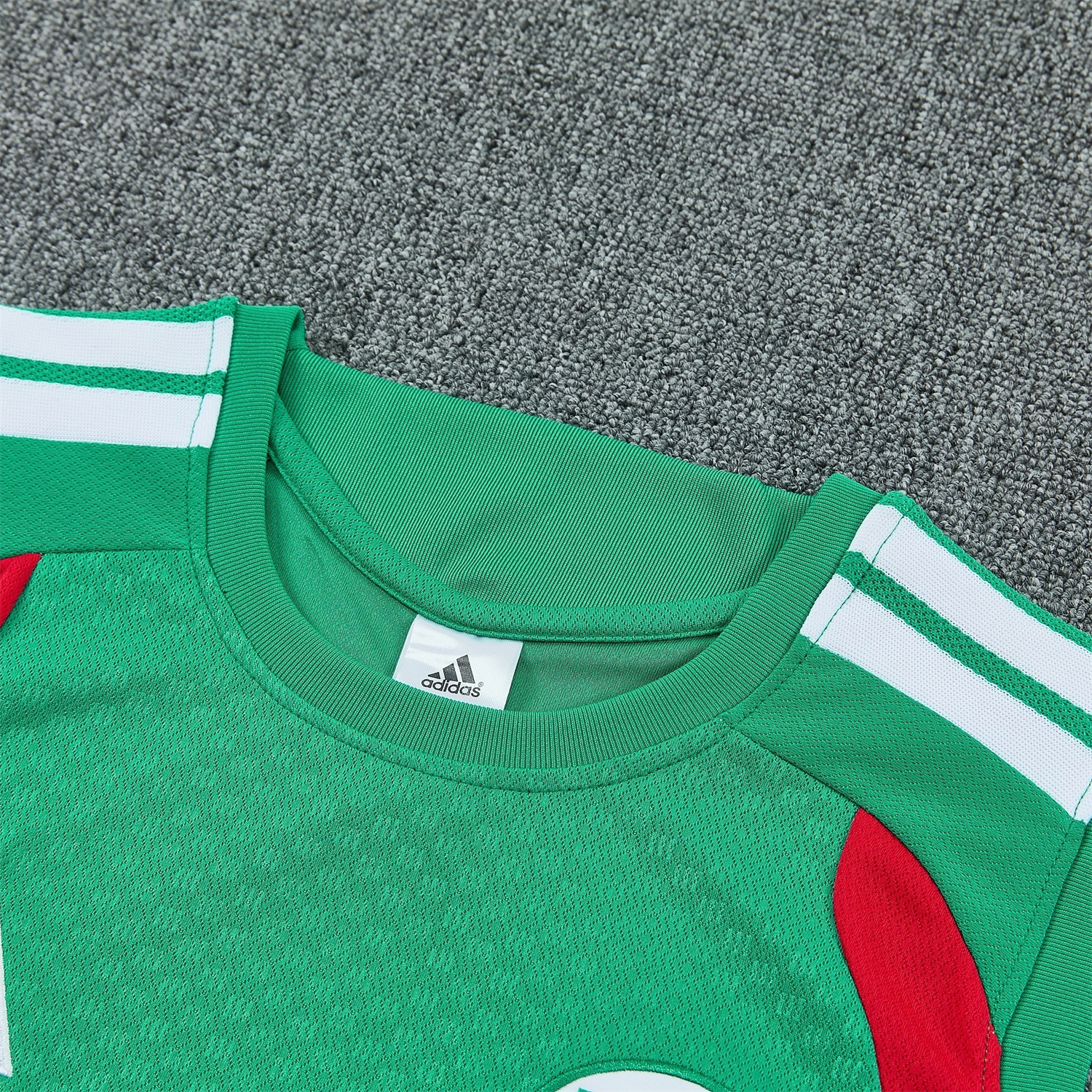 AlphaJersey-Algeria 2026 Vest Training Set - Green Vest and Shorts