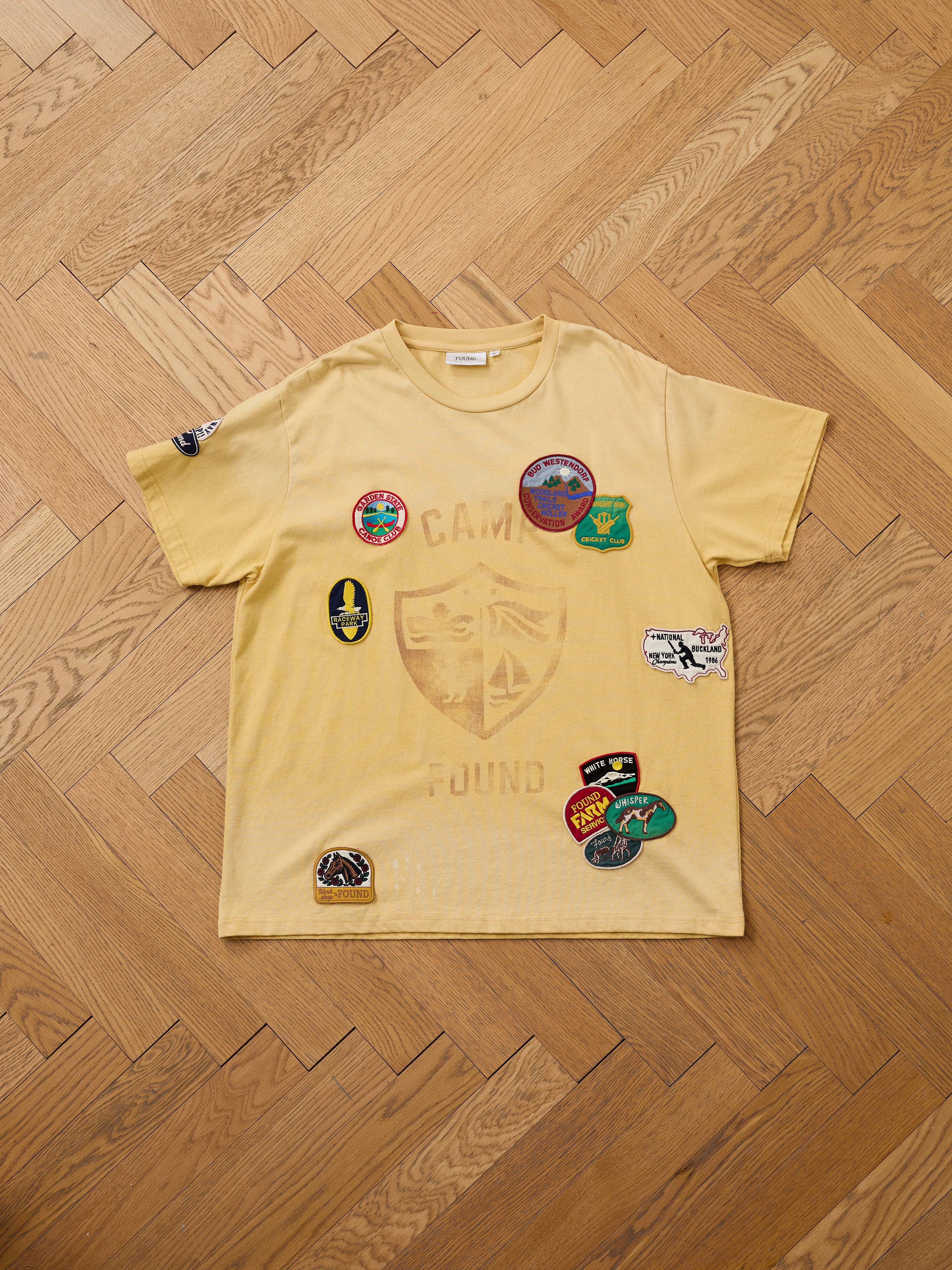 Patchwork Camp Tee | Modern Menswear by yycbvcnbmmnbm