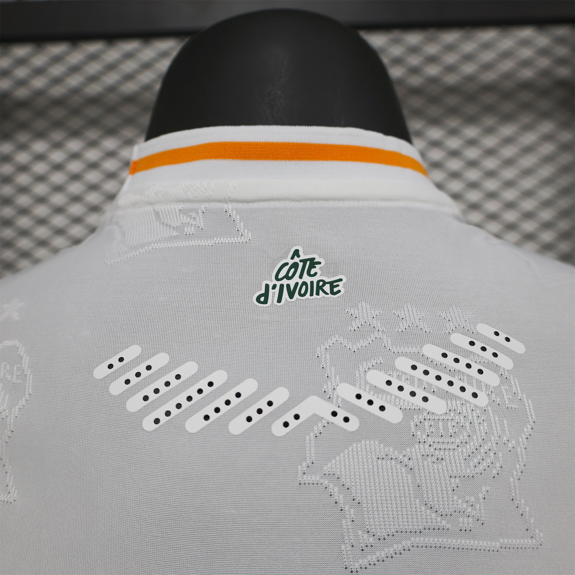 AlphaJersey-Ivory Coast 2024 White Special Edition Jersey - Player Version