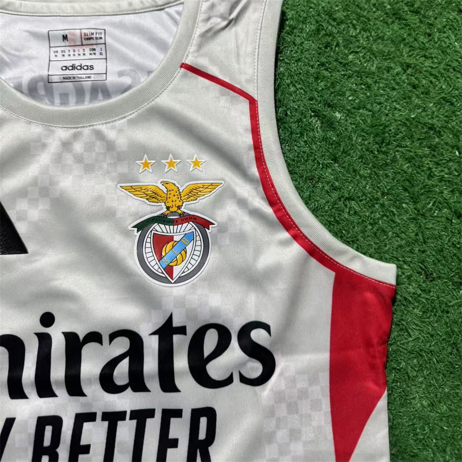 AlphaJersey-Women's Benfica 25-26 Away White Yoga Vest
