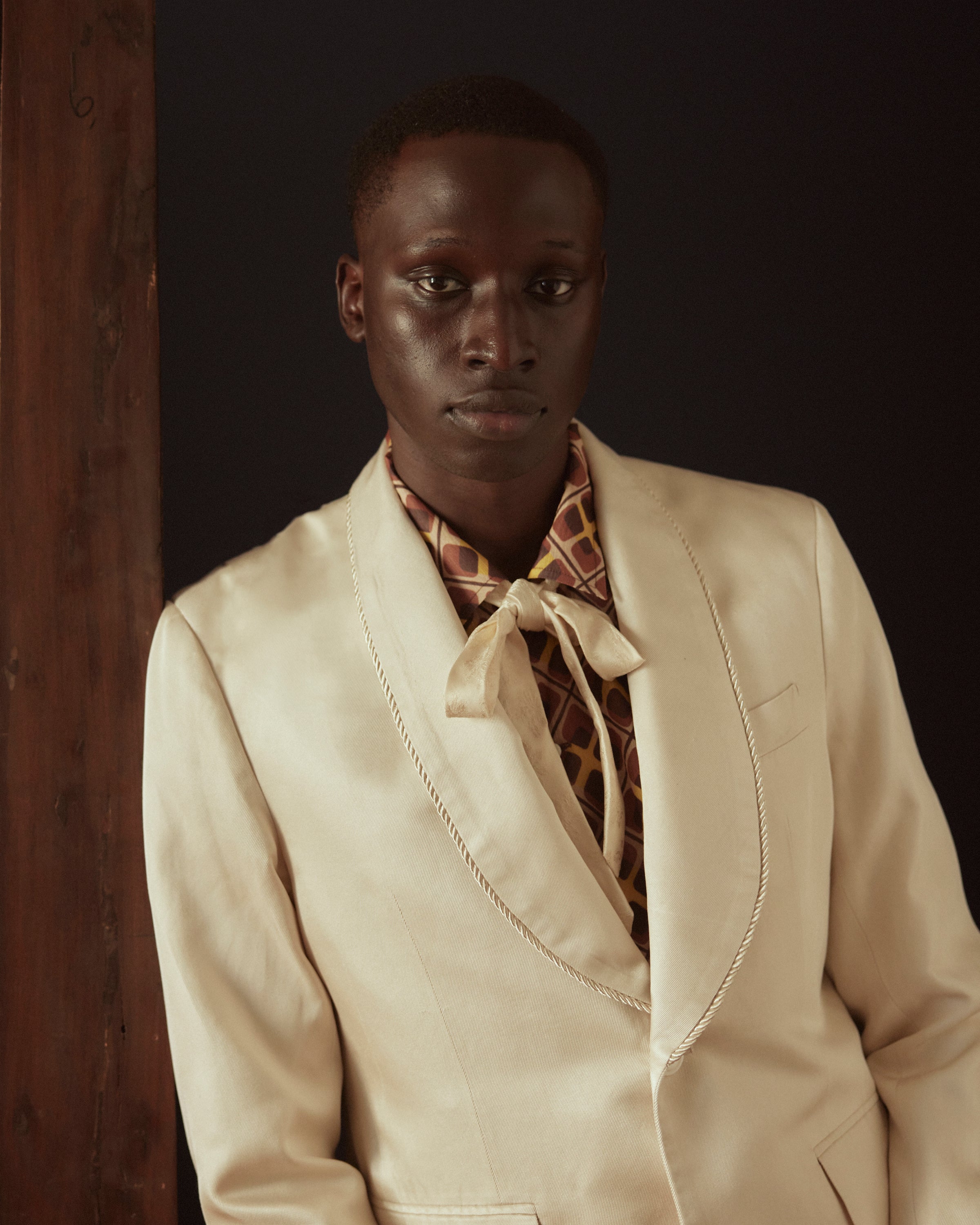 Roping Shawl Collar Tuxedo Jacket | Modern Menswear by yycbvcnbmmnbm