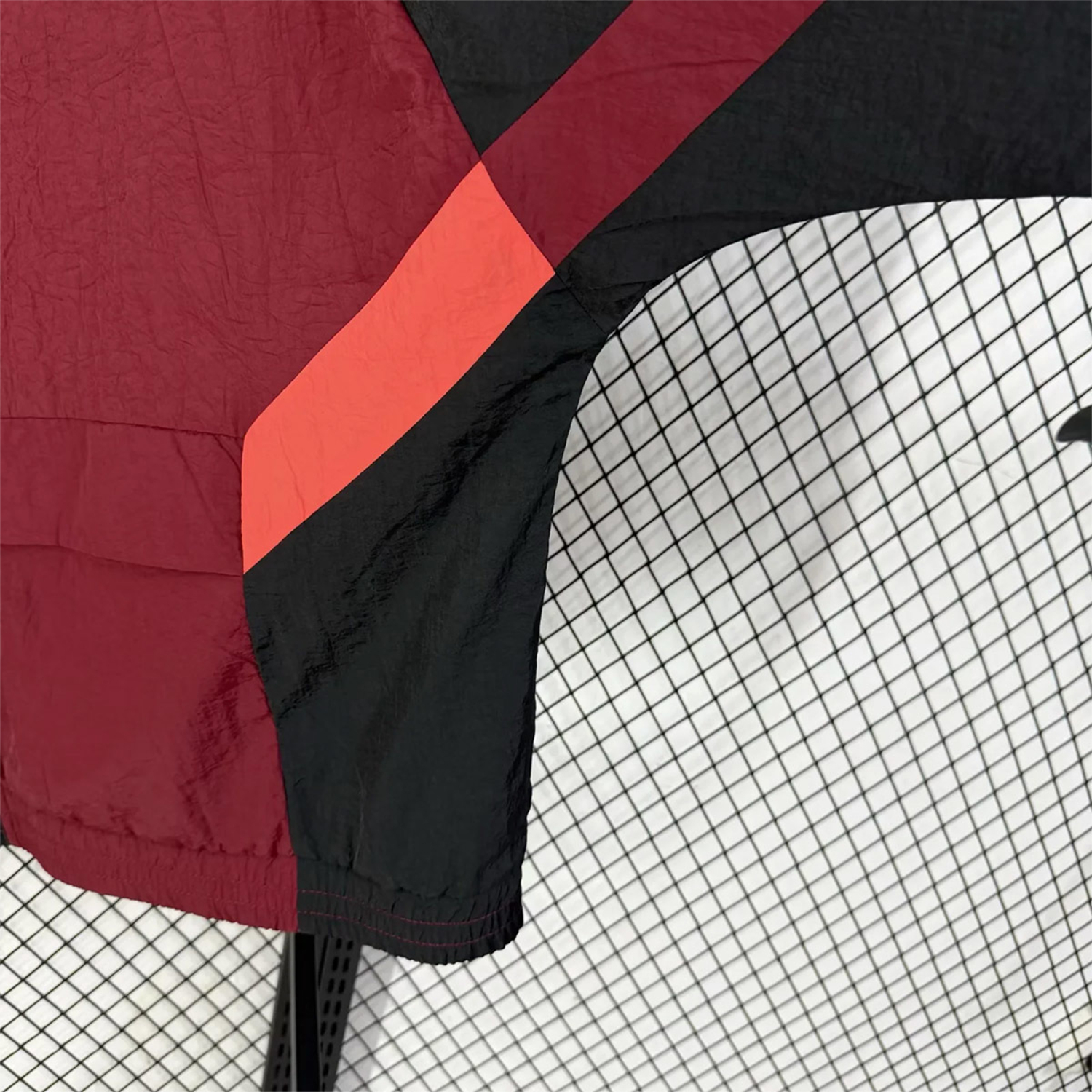 AlphaJersey-River Plate 25-26 Training Windbreaker Jacket - Red